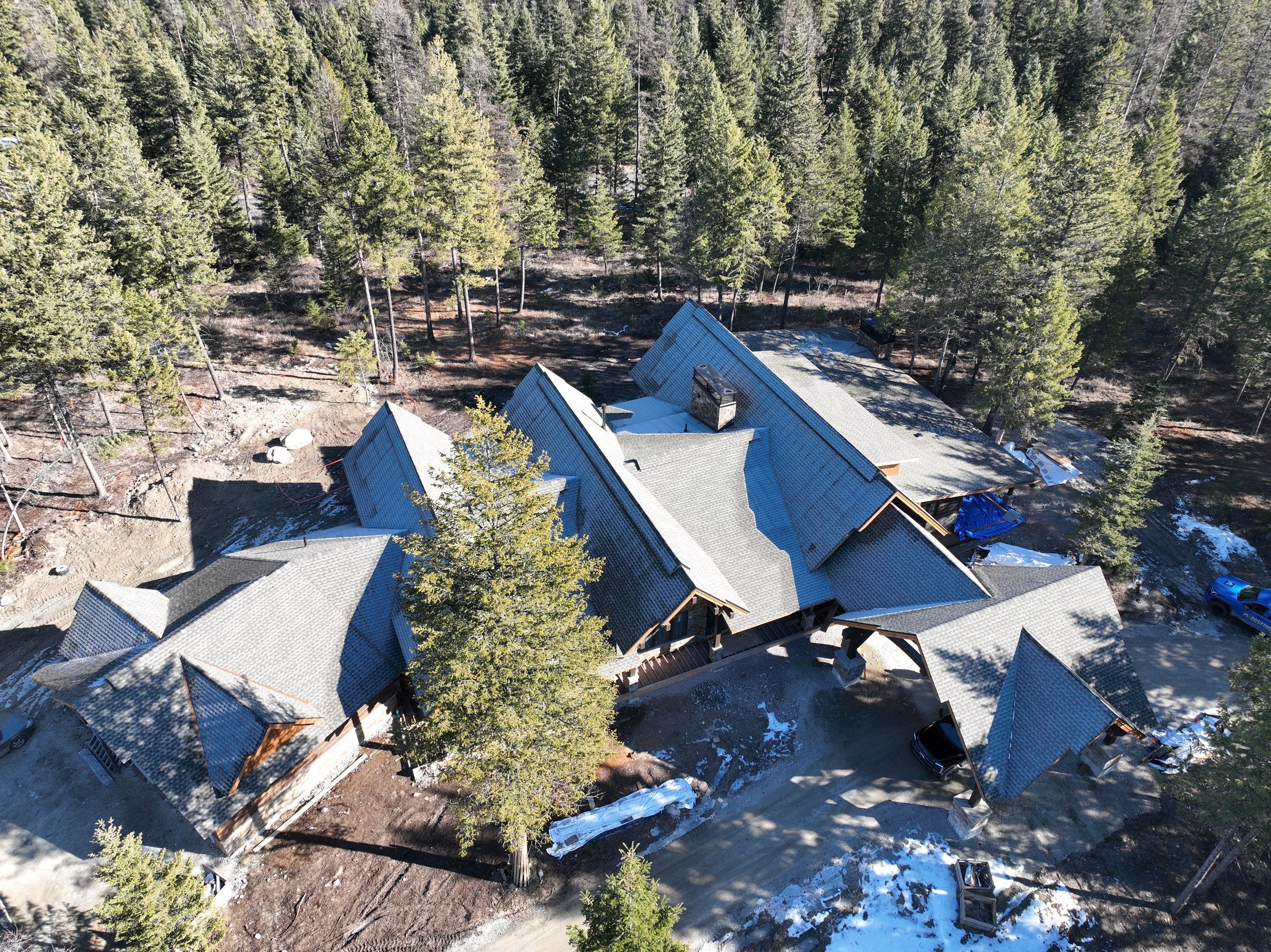 UHDZ Whitefish Hills - Weathered Wood by Montana Roofing Solutions