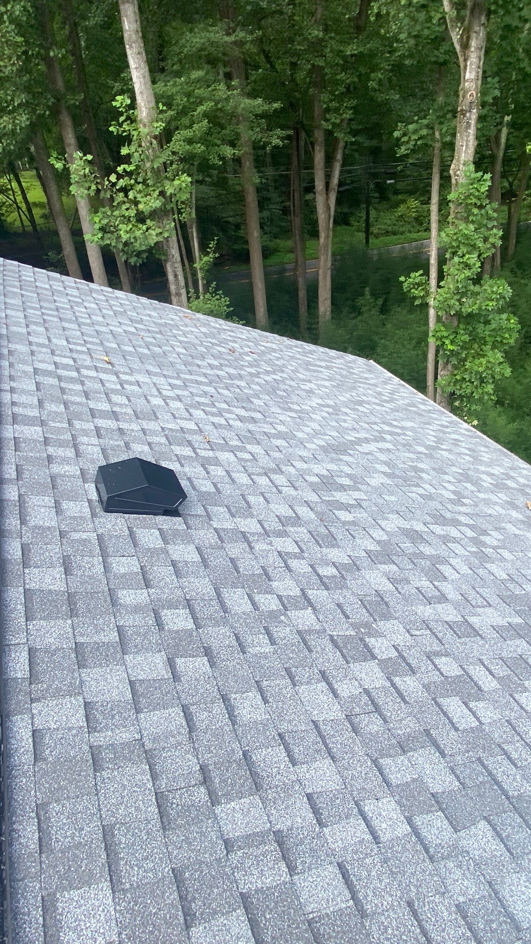 Oakton: Residential Roof Replacement with CertainTeed Landmark Designer Shingles in Pewter by RM Banning, Inc.