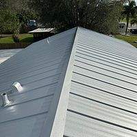 24ga 1" Nail-Strip Mill Finish by Total Roofing System The Metal Roof Experts