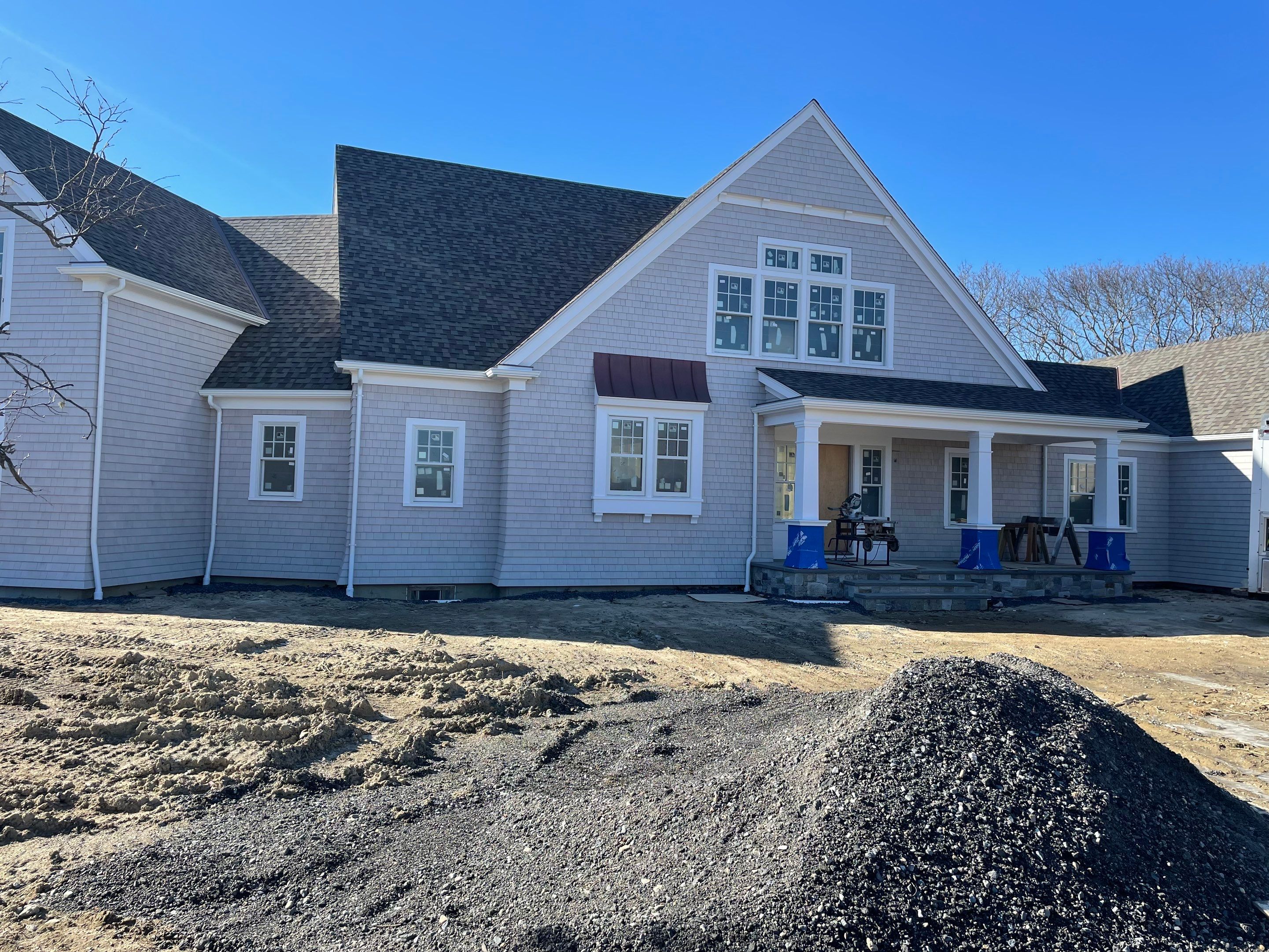 Gutter Installation using 5" K-Style Aluminum Gutter in Sandwich, MA by Gutter Pro Enterprises