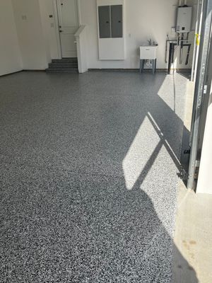 Garage Floor Coating using Silverton