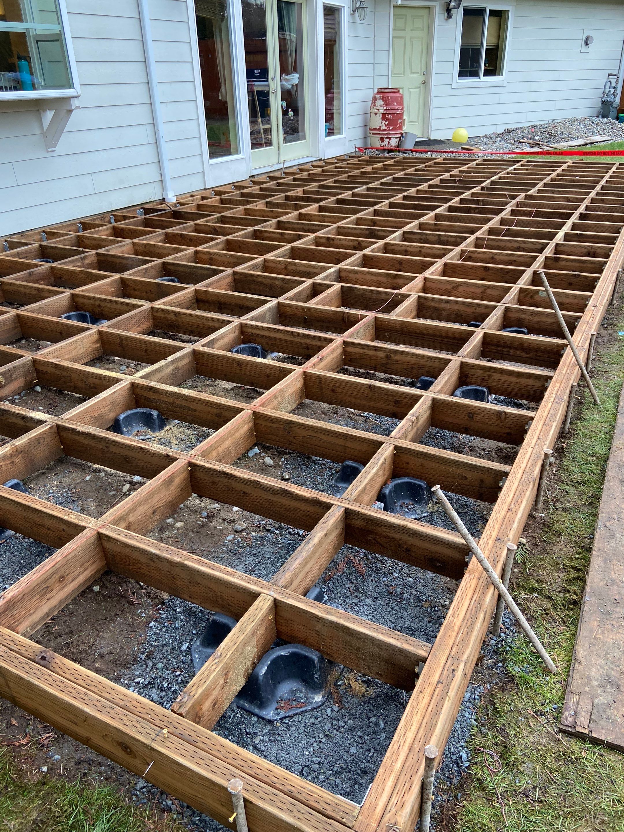 Daniel | Back Deck Installation  by Jireh Asphalt & Concrete Inc 