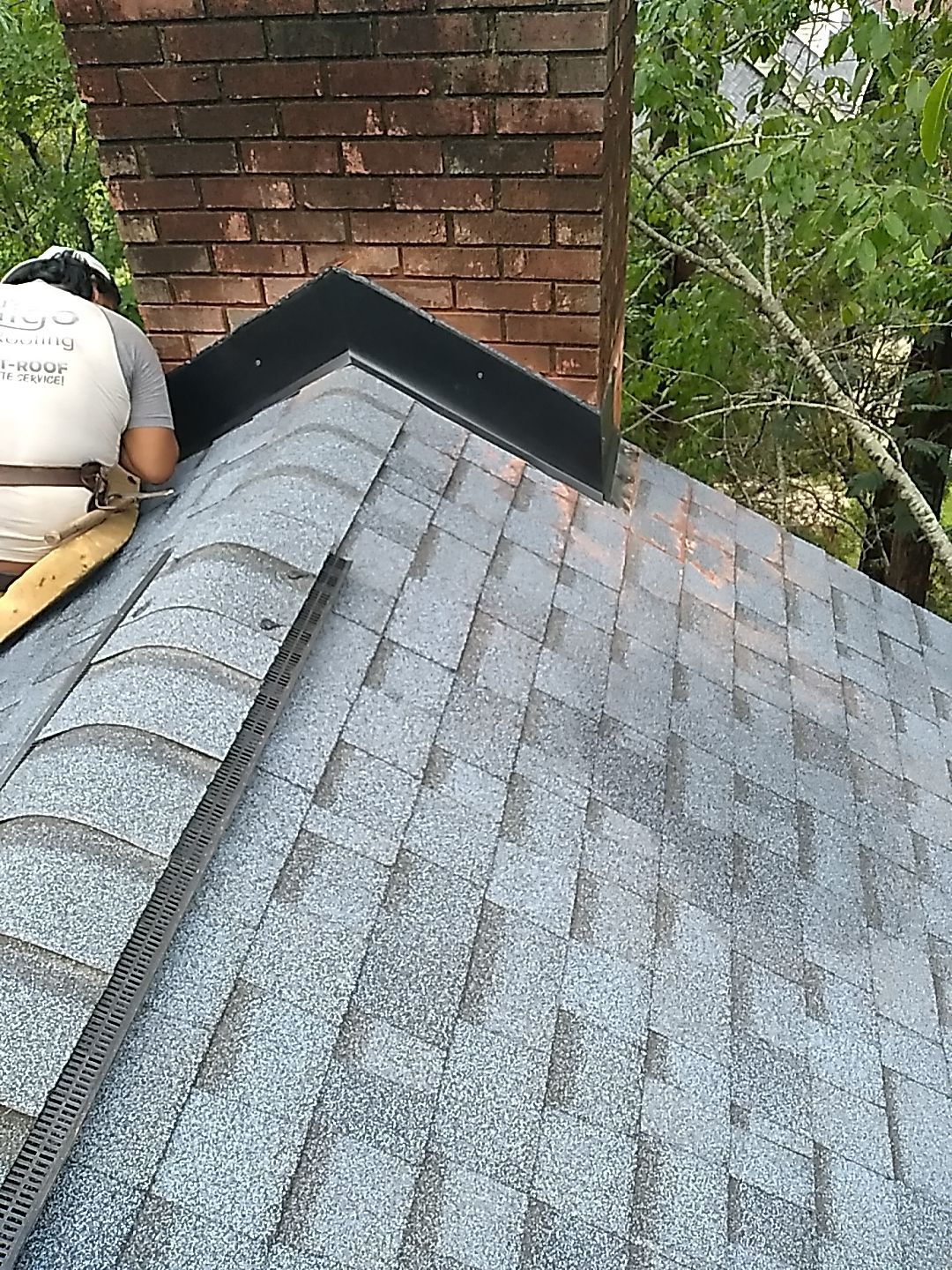 Residential Roofing and Porch Rebuild using Owens Corning Duration Shingles by Indigo State Roofing