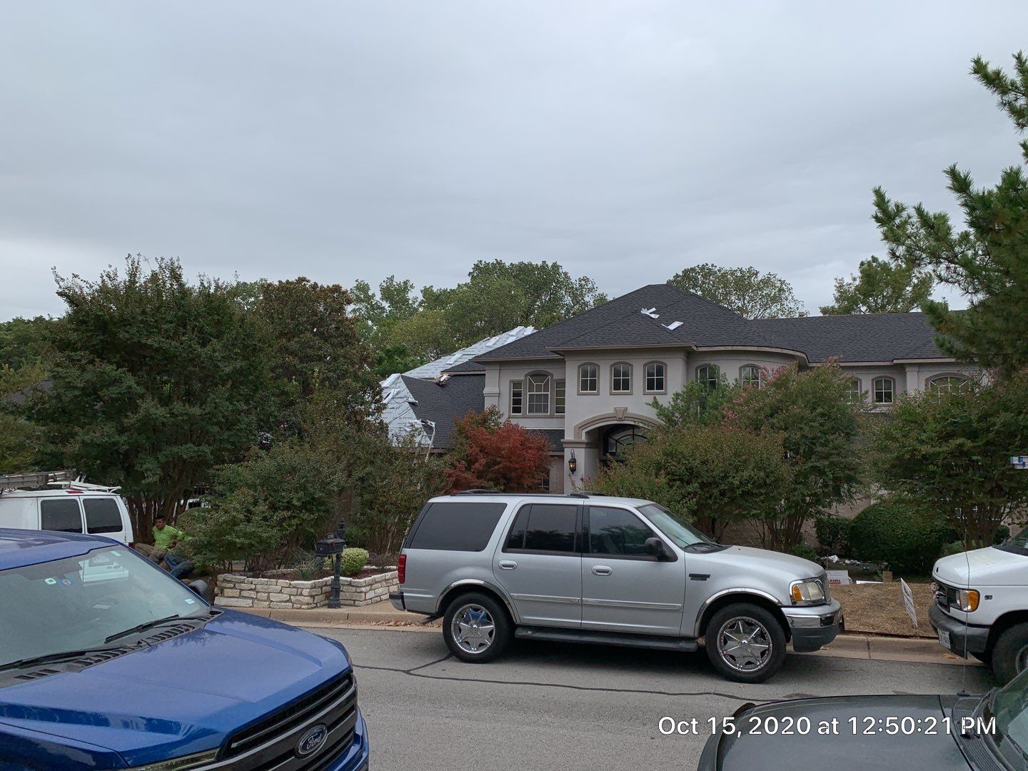 Large Custom Estate Roof Replacement in Arlington by First United Roofing & Construction