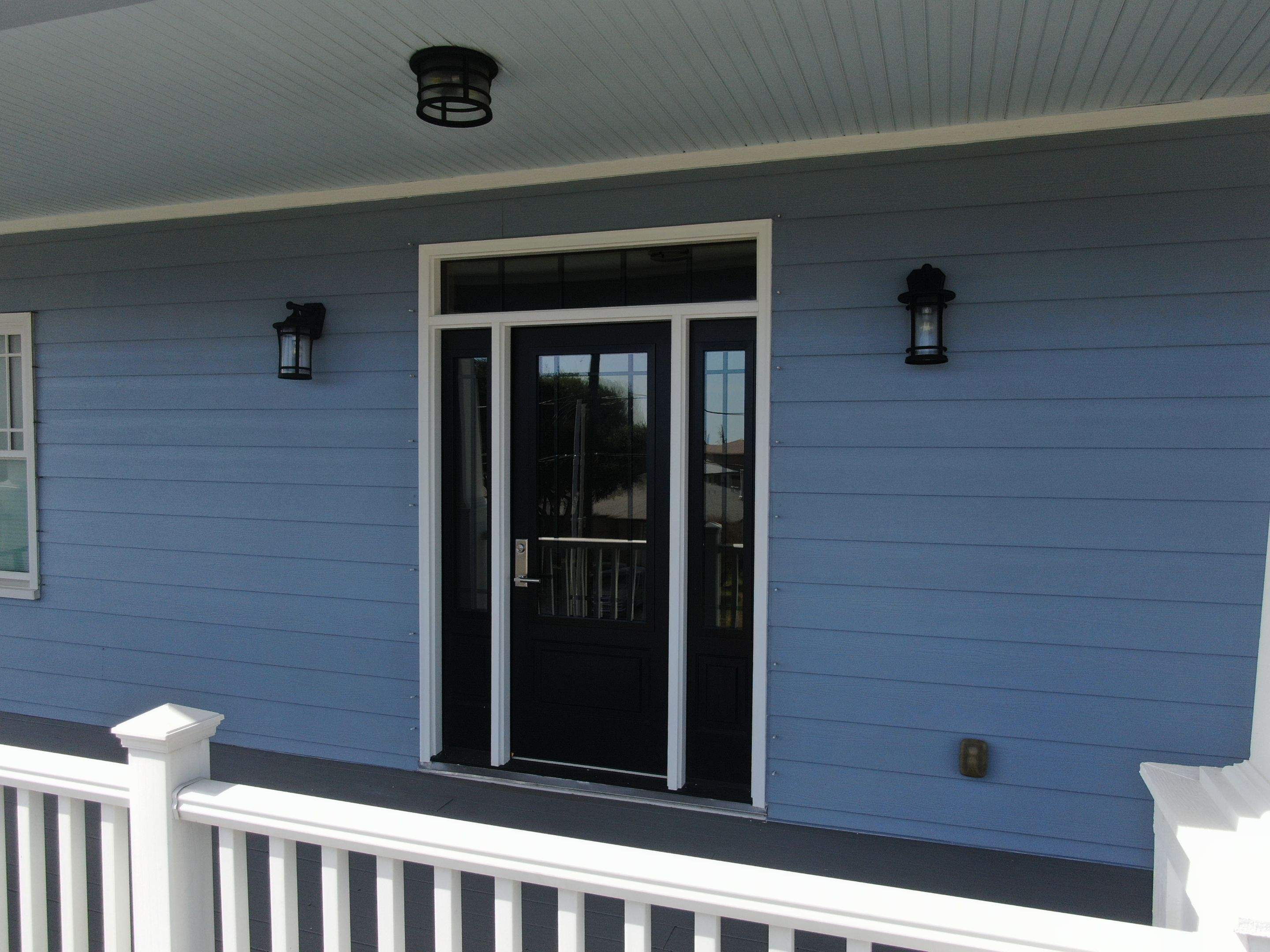 Portland Shore Porch Build and Custom Doors by Bayfront Roofing and Construction