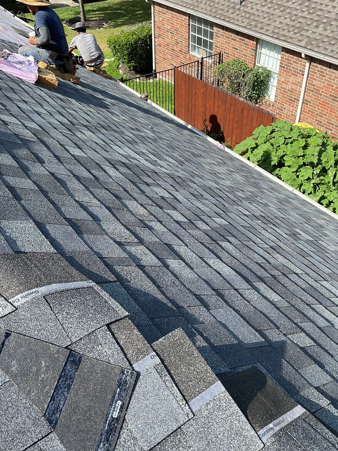 Residential Roofing Installation using Owen's Corning Duration (Lifetime) Shingles by Roof Repair Company