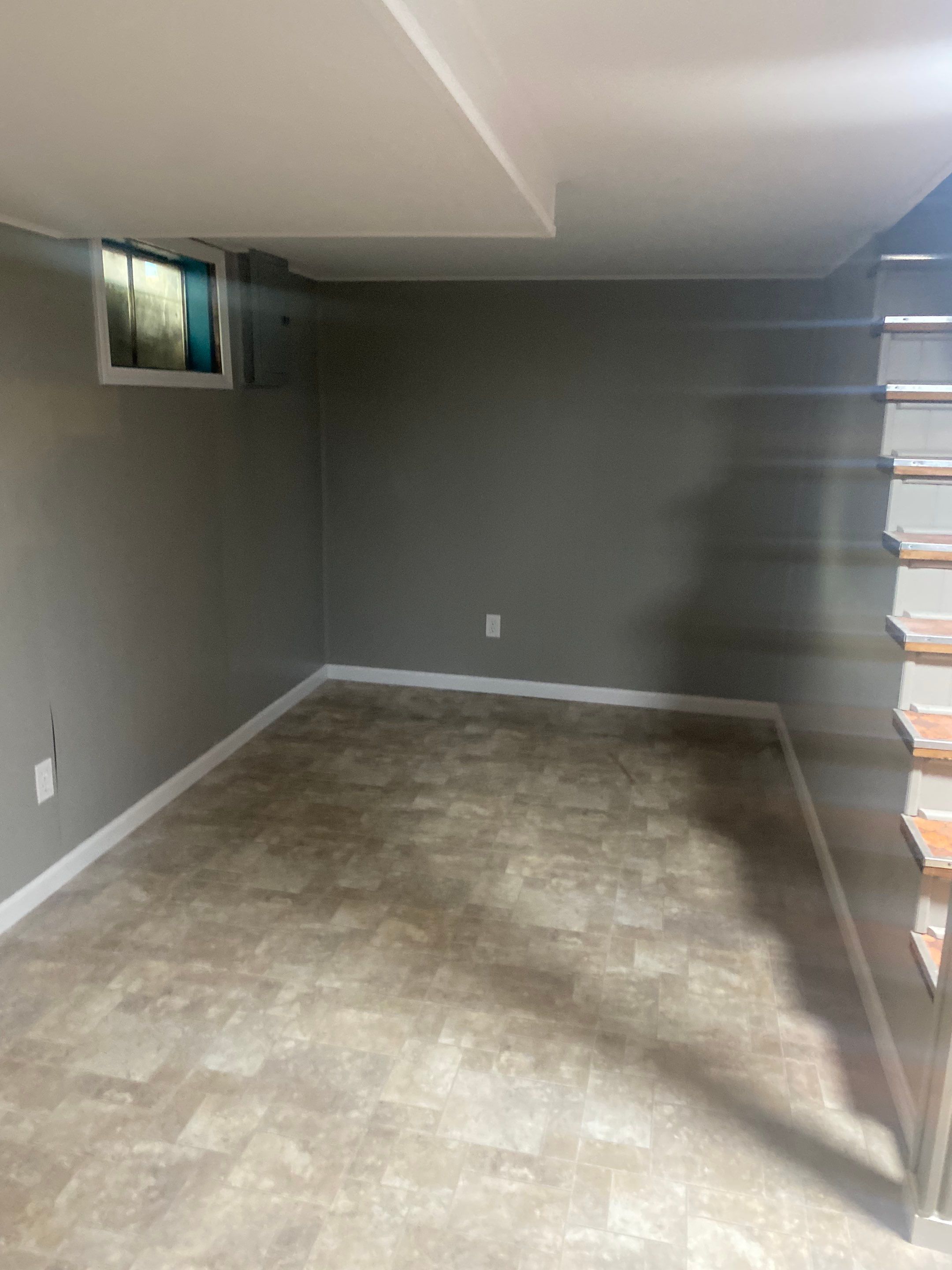 Water Damage in from upstairs sewage backup.  by ANR Restoration