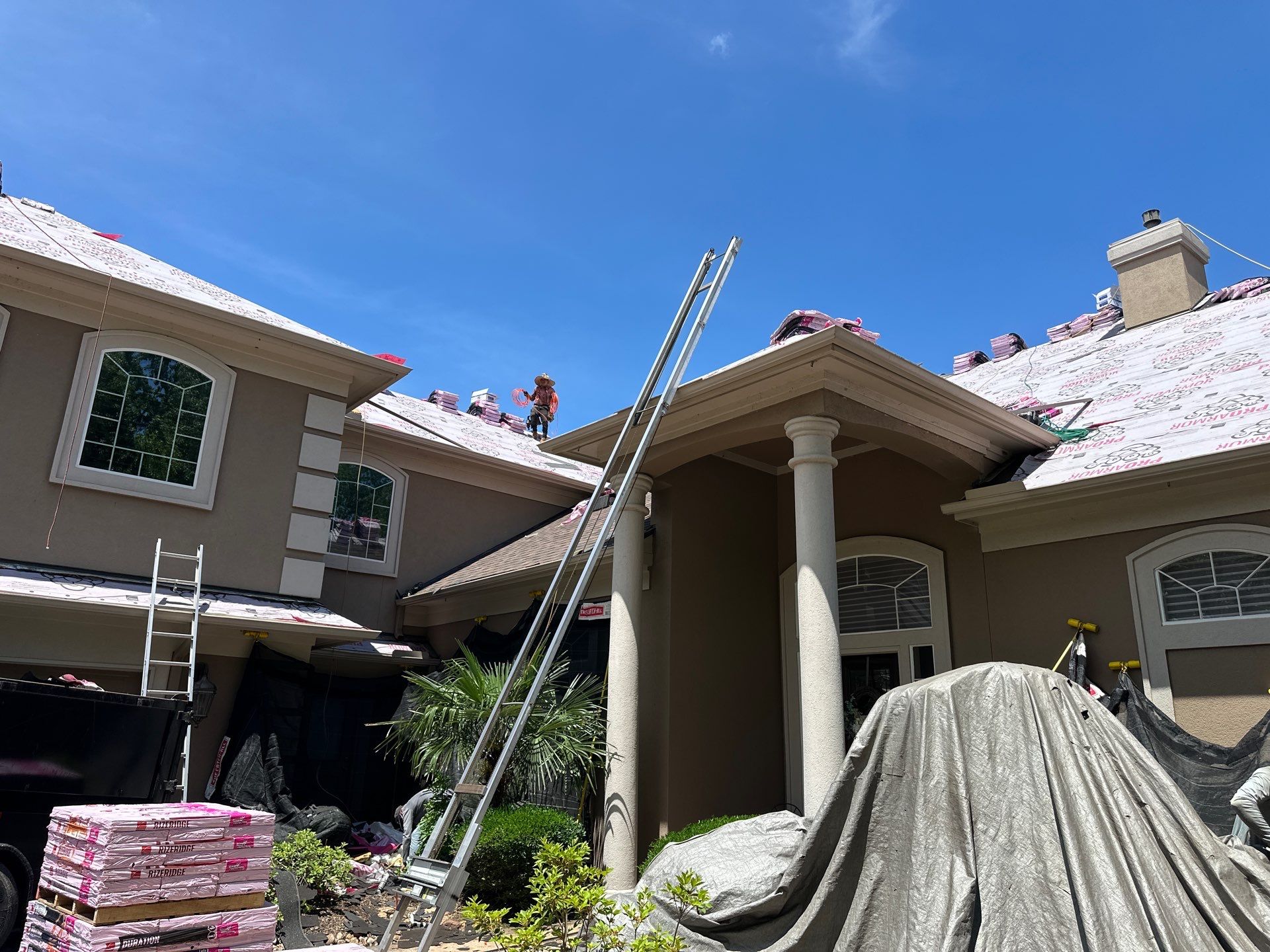 Project in Montgomery by Motion Roofing