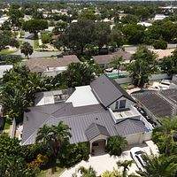 24ga 1" Nail-Strip Dark Bronze by Total Roofing System The Metal Roof Experts