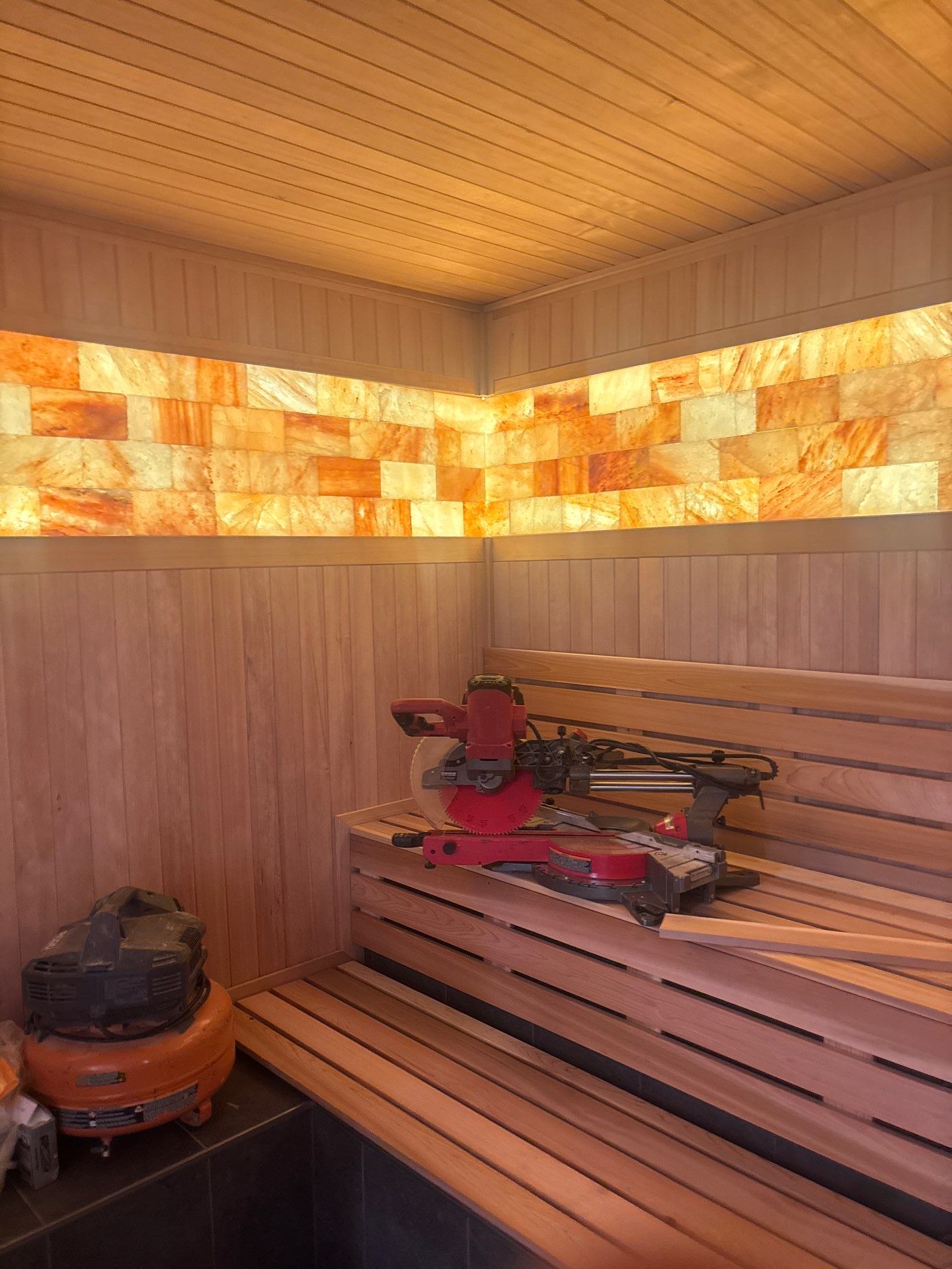 Ashburn OLF - Sauna renovation by Nova HomeWorks