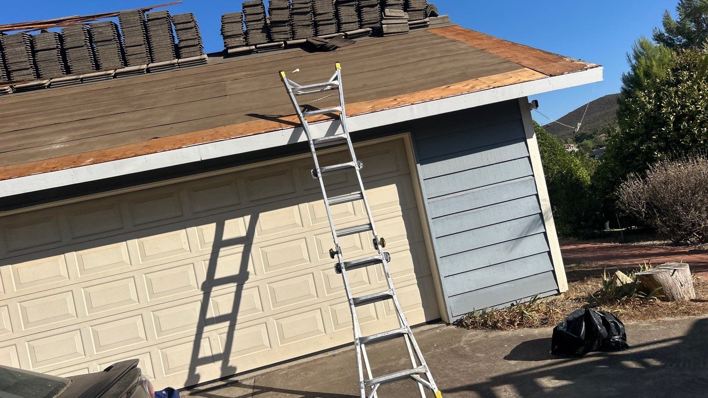 Complete Concrete Tile Relay and Fascia Repair in Ramona by Reliable Roofing San Diego Inc.