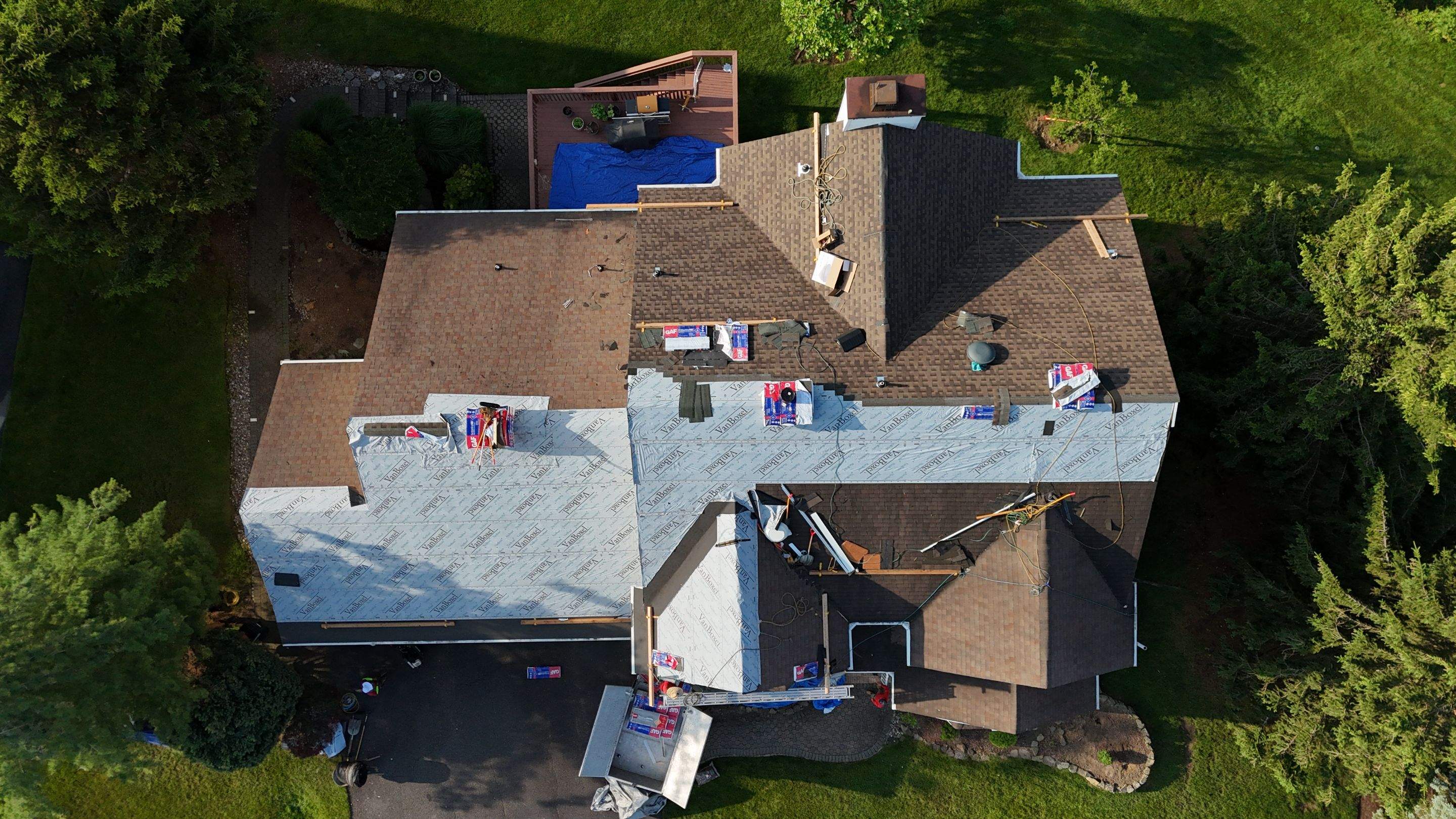 Roof Project in Wayne, NJ. by All State Home Improvement Inc.