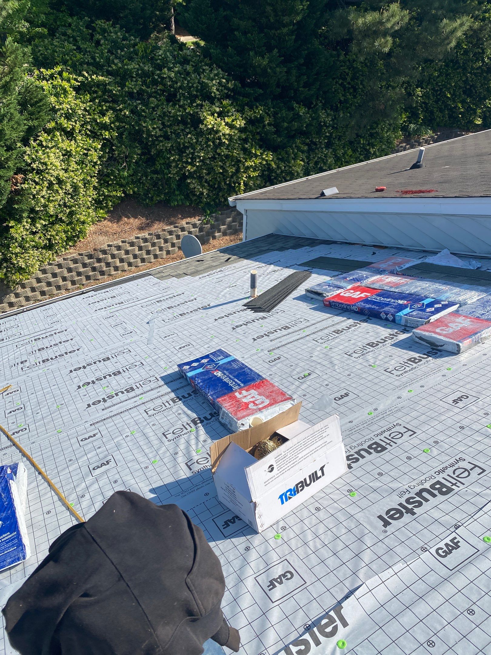 Roof Replacement - GAF Timberline HDZ Weathered Wood  by Pro Performance Roofing
