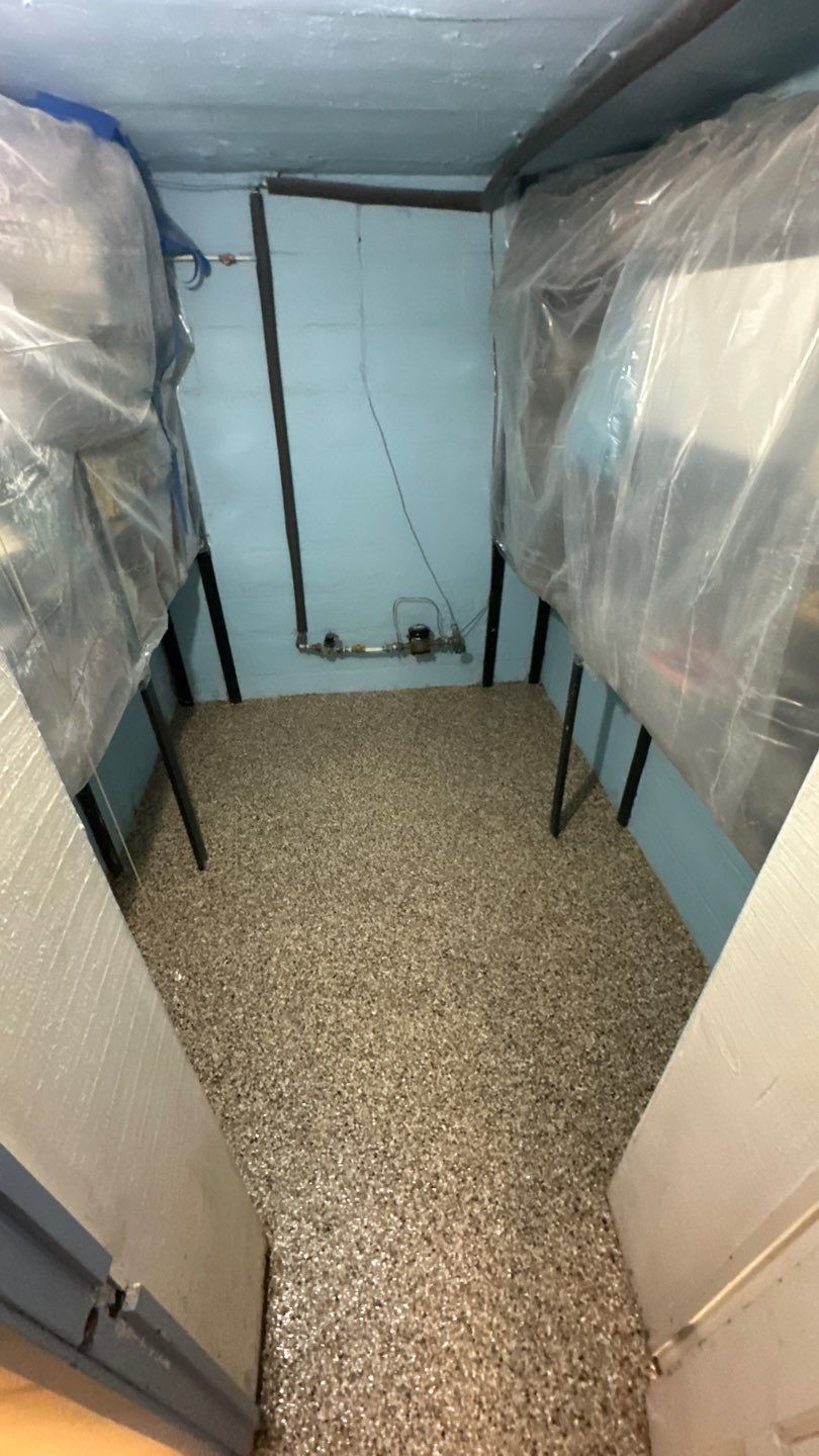 Shoreline Basement Project in Pittsburgh by Floors in a Day, Inc