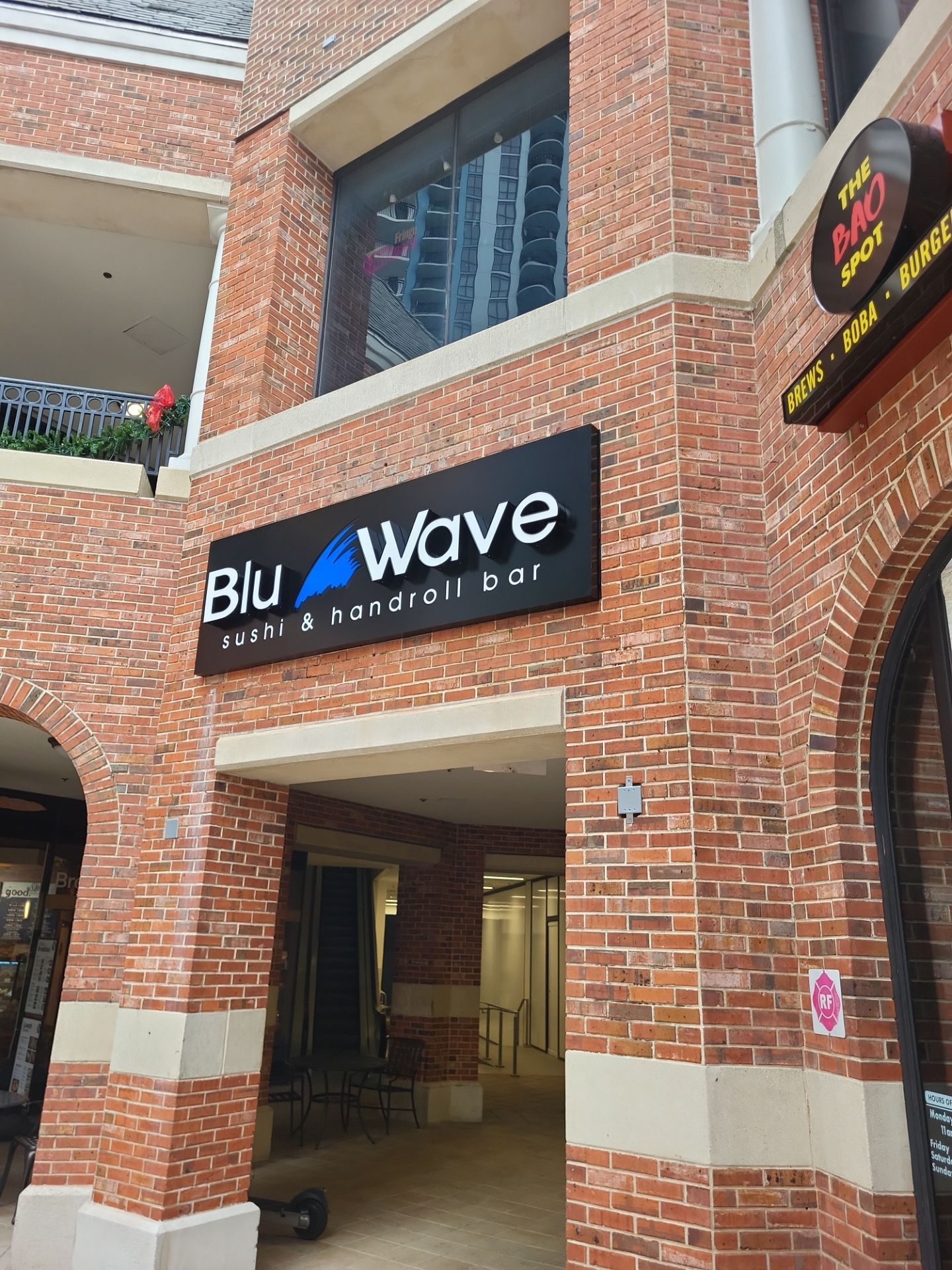 Channel Letters for Blue Wave Sushi by SignCrafters