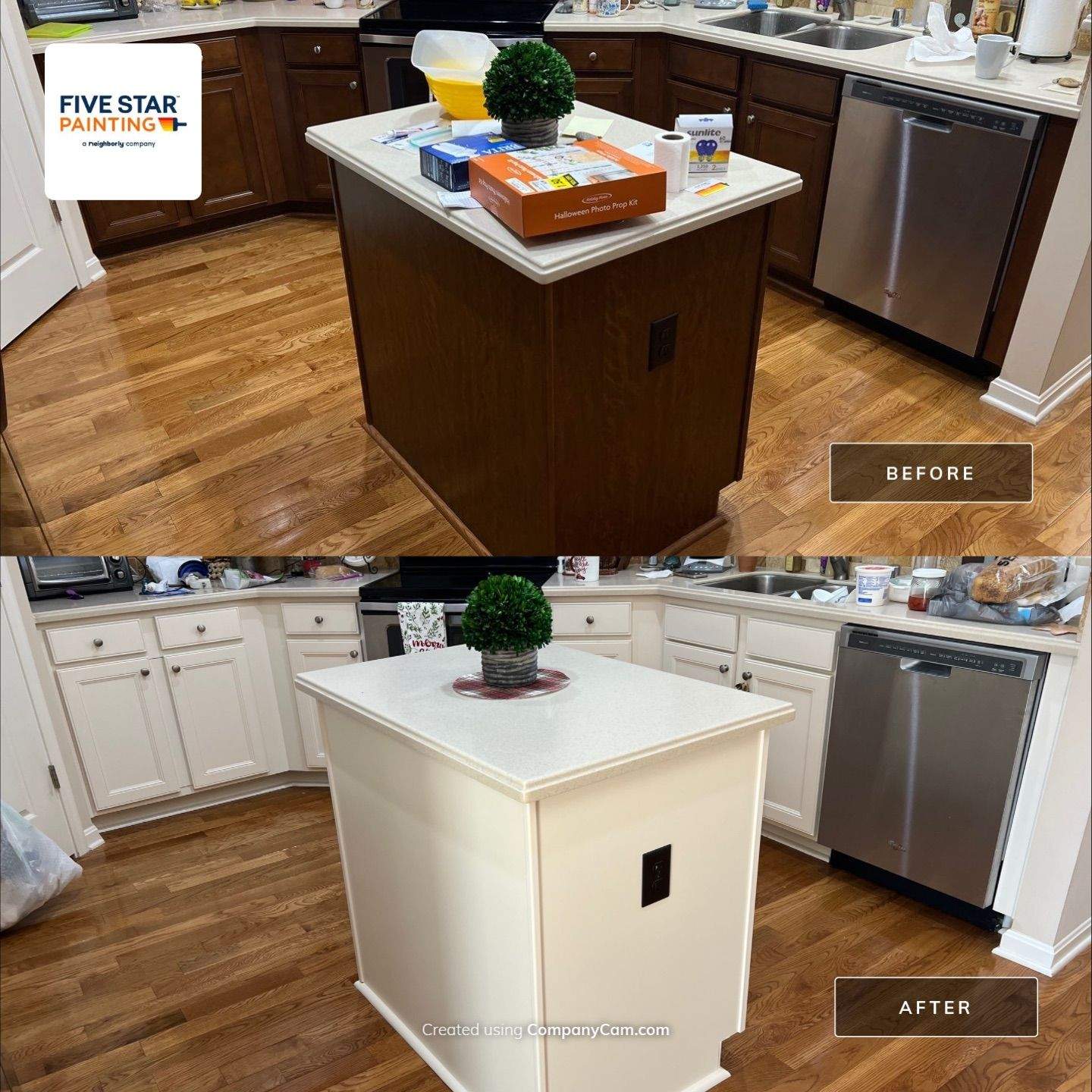 Five Star Painting - Cabinets by Five Star Painting of Batavia