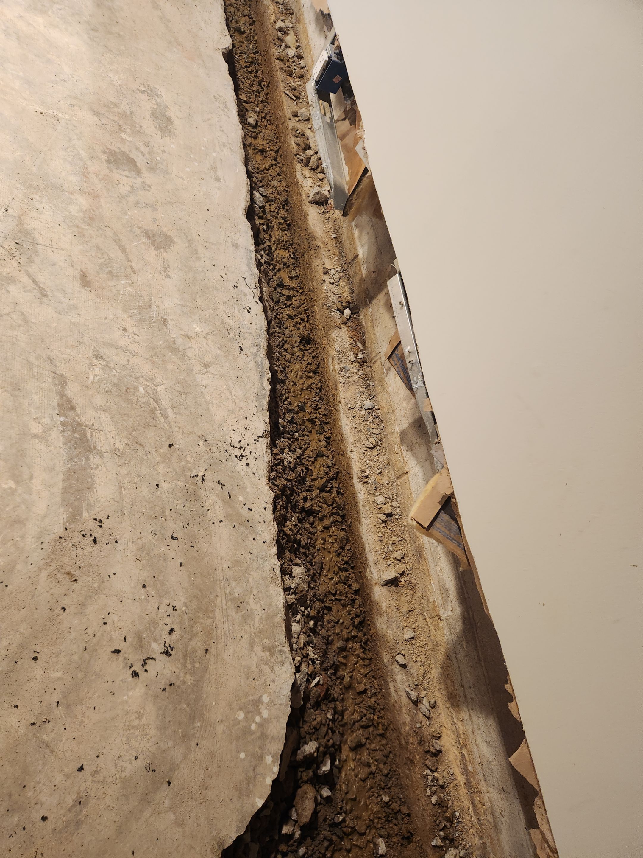 Interior French Drain in Princeton, NJ by Pure Service Pro, LLC 