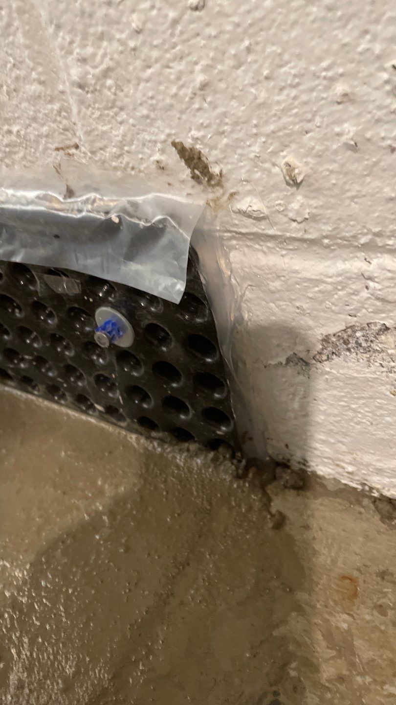 Targeted Drain Tile for Annie by Waterproofing Northeast