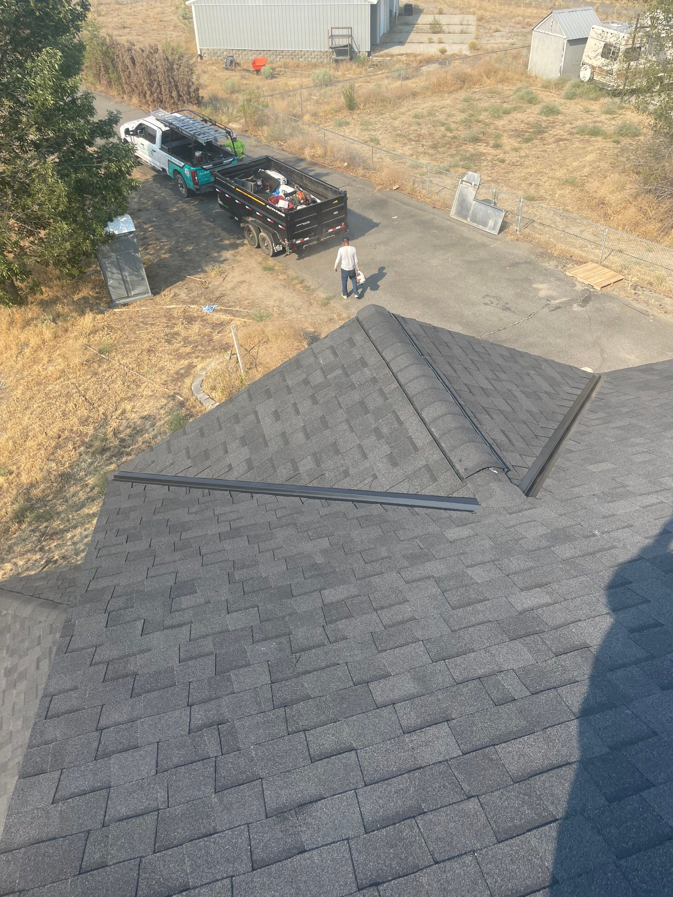 Residential Roof Replacement With Architectural Shingles in Omak by Alpine Roofing
