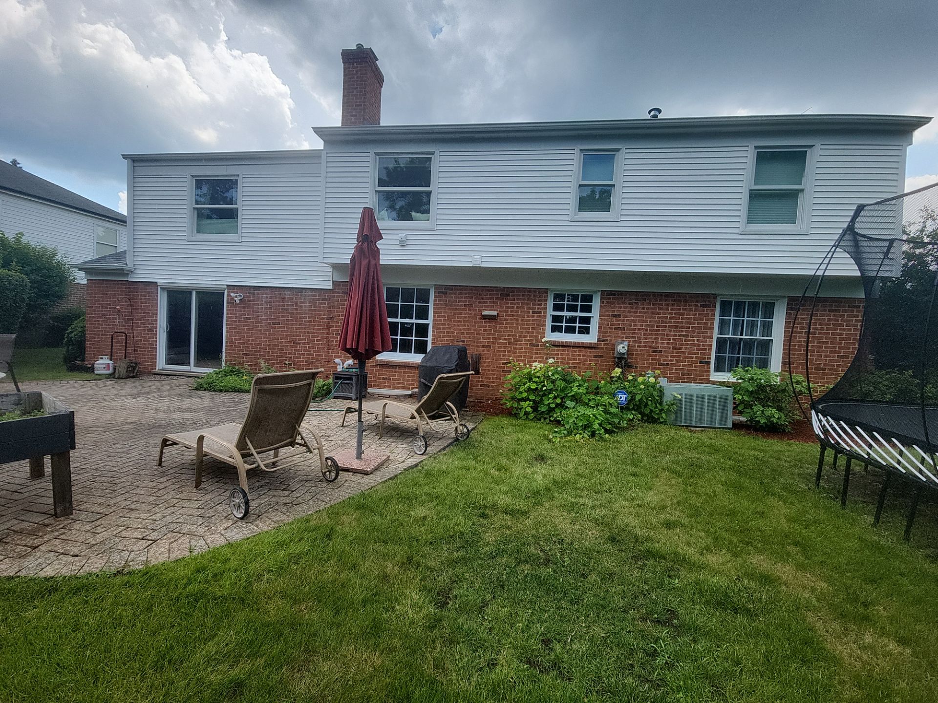 House washing by Northern Power Washing LLC.