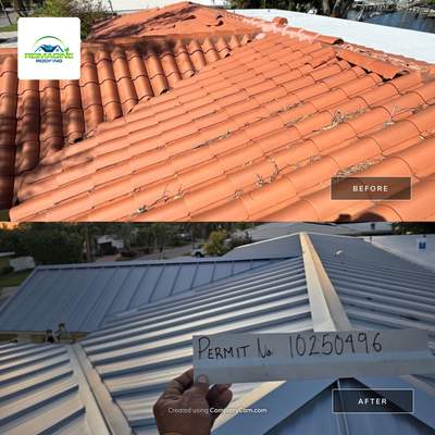 Light Gray Standing Seam