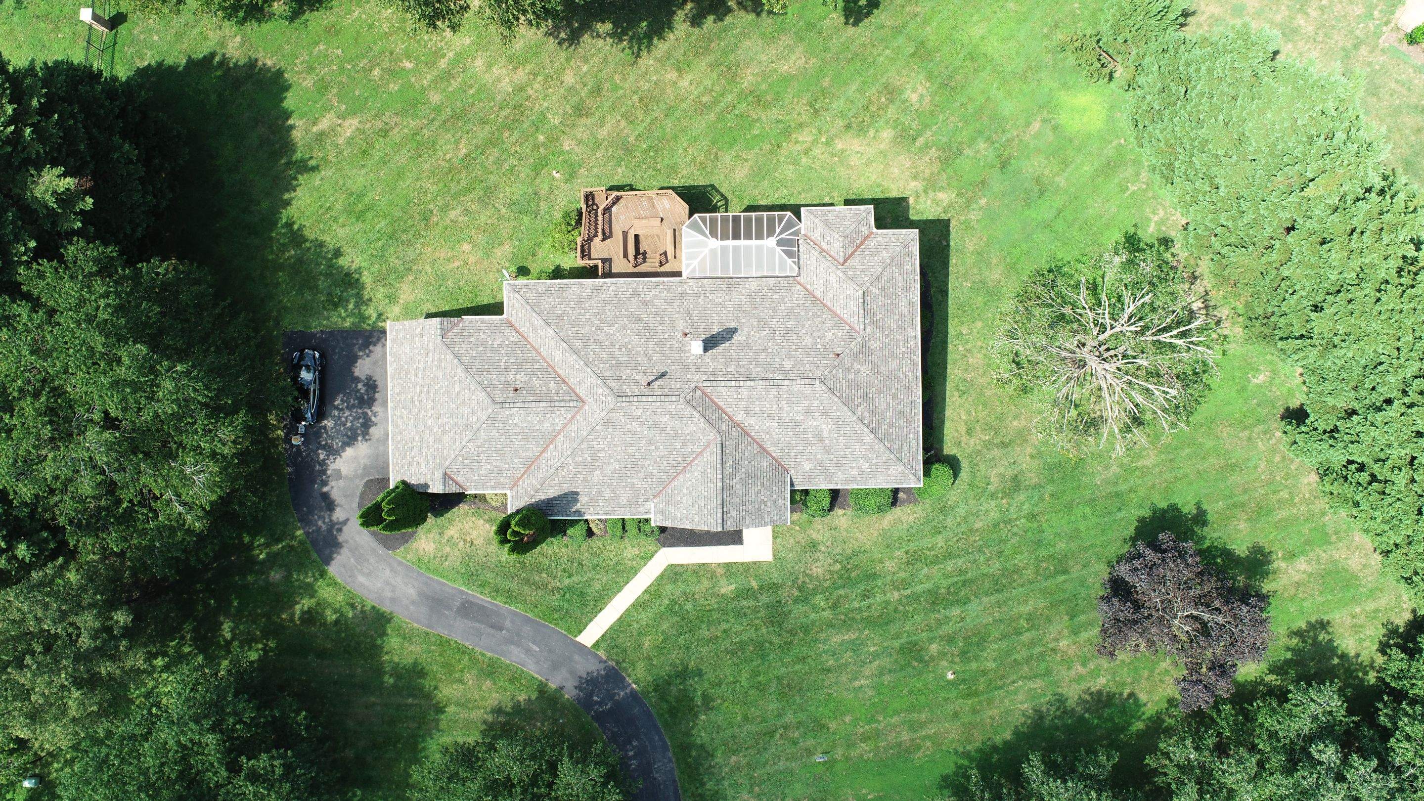 Roof Replacement using Certainteed Grand Manor Shingles by American Home Contractors