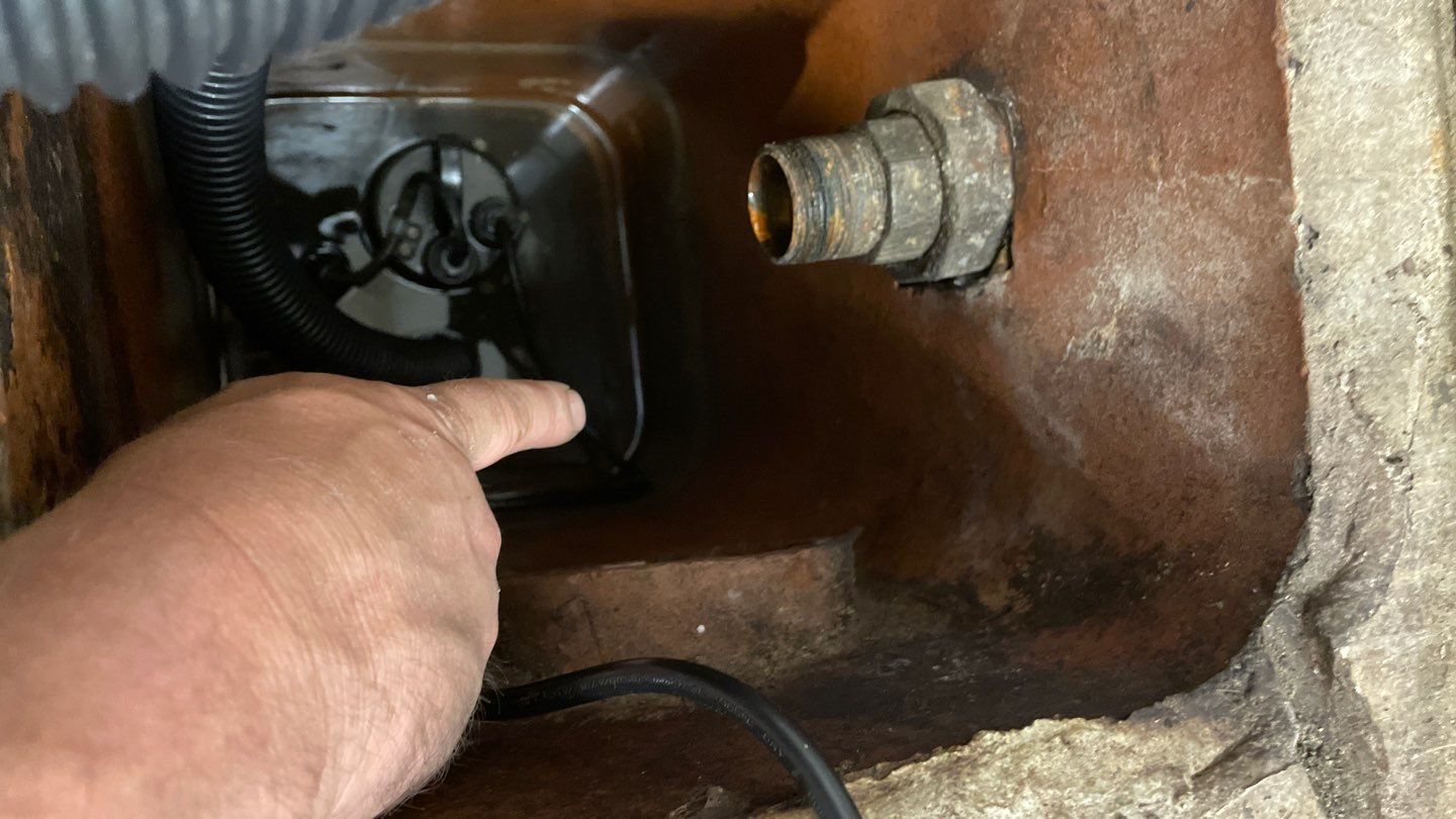 Richard’s Sump Pump Discharge Line Fix by Waterproofing Northeast