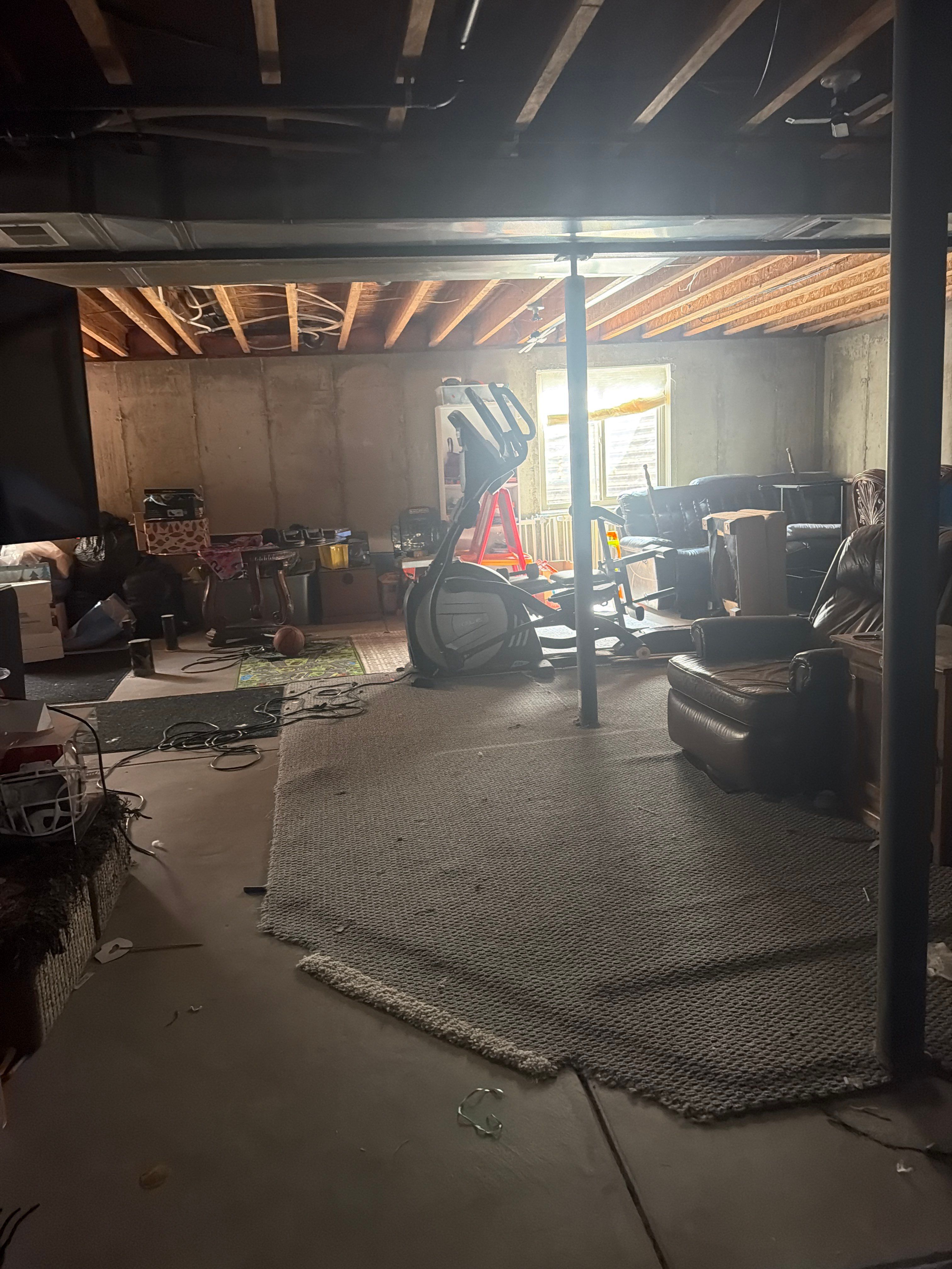 Basement Renovation and Electrical Service in Mead by CompanyCam Sales Demo