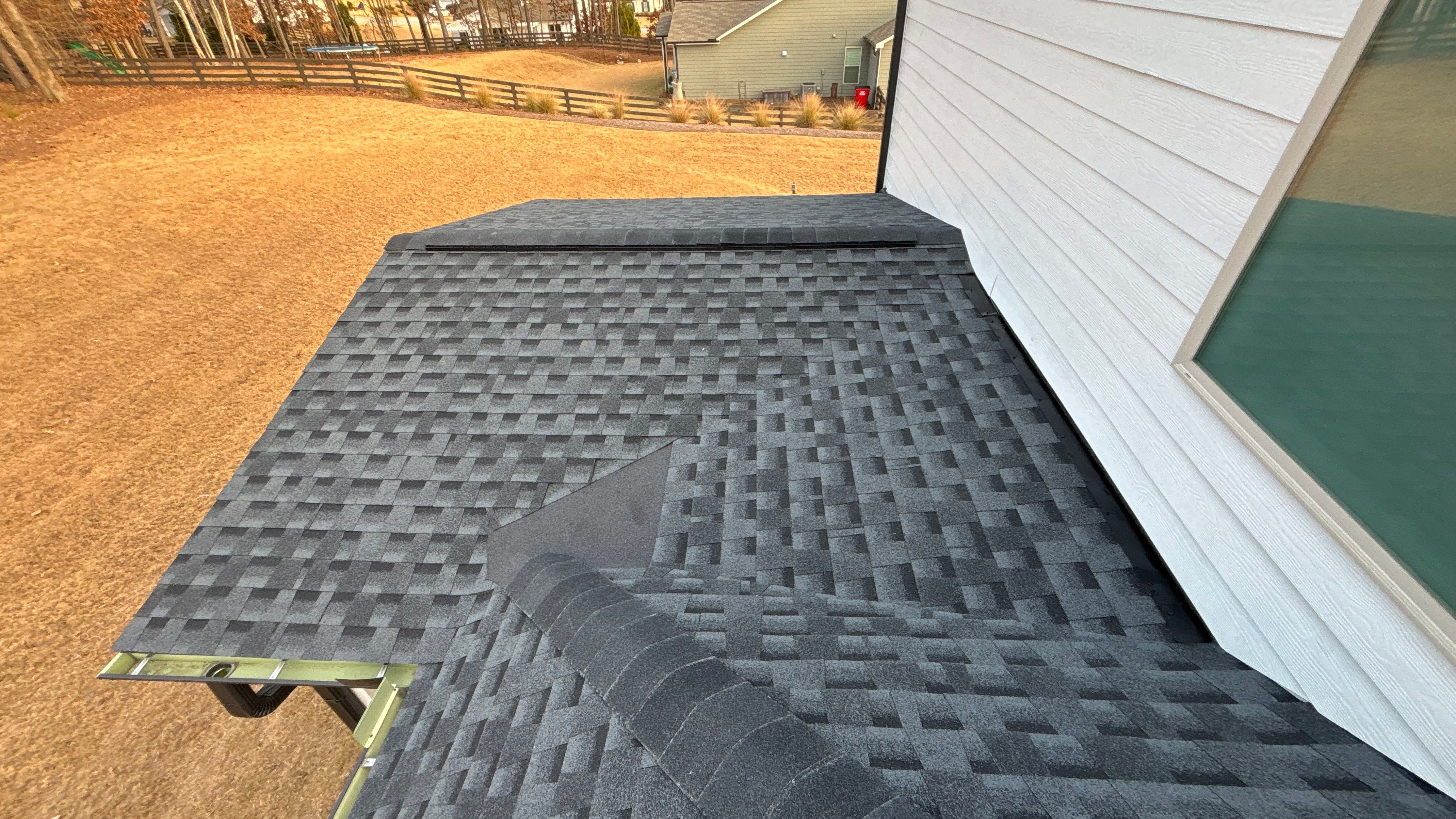 Wind damamge  by Deerfield Roofing LLC