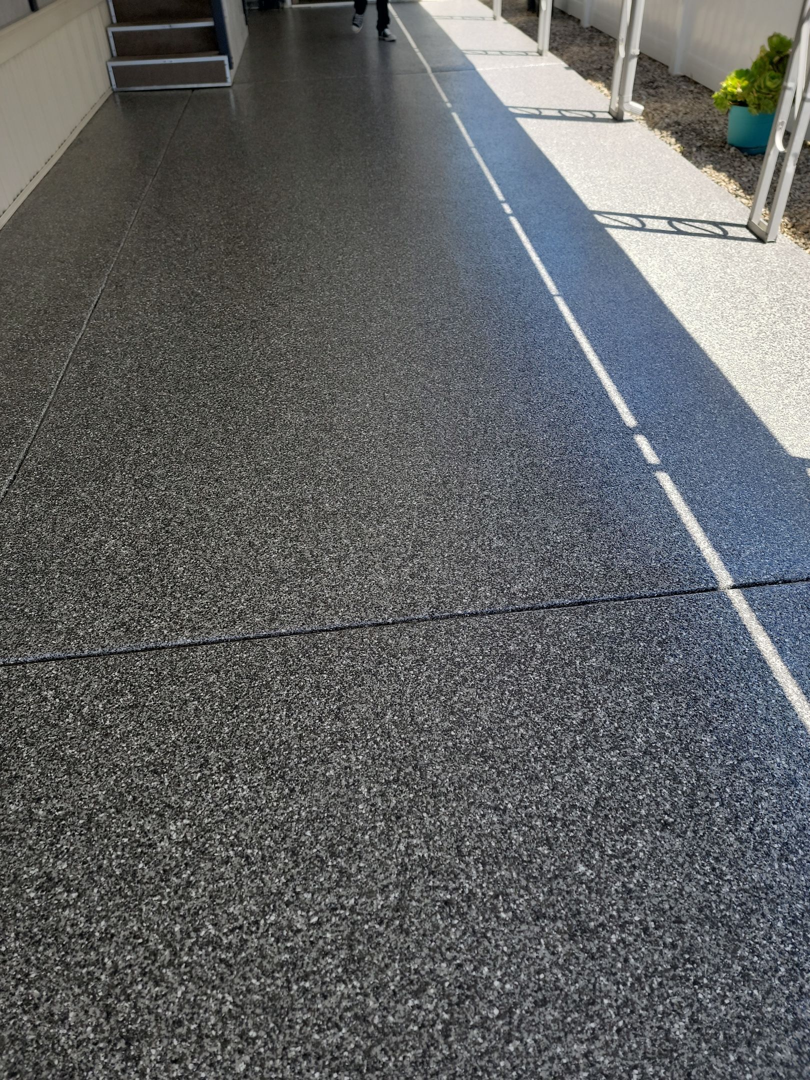 Polyurea Carport and Walkway Concrete Coating in Pismo Beach by MGP Coatings