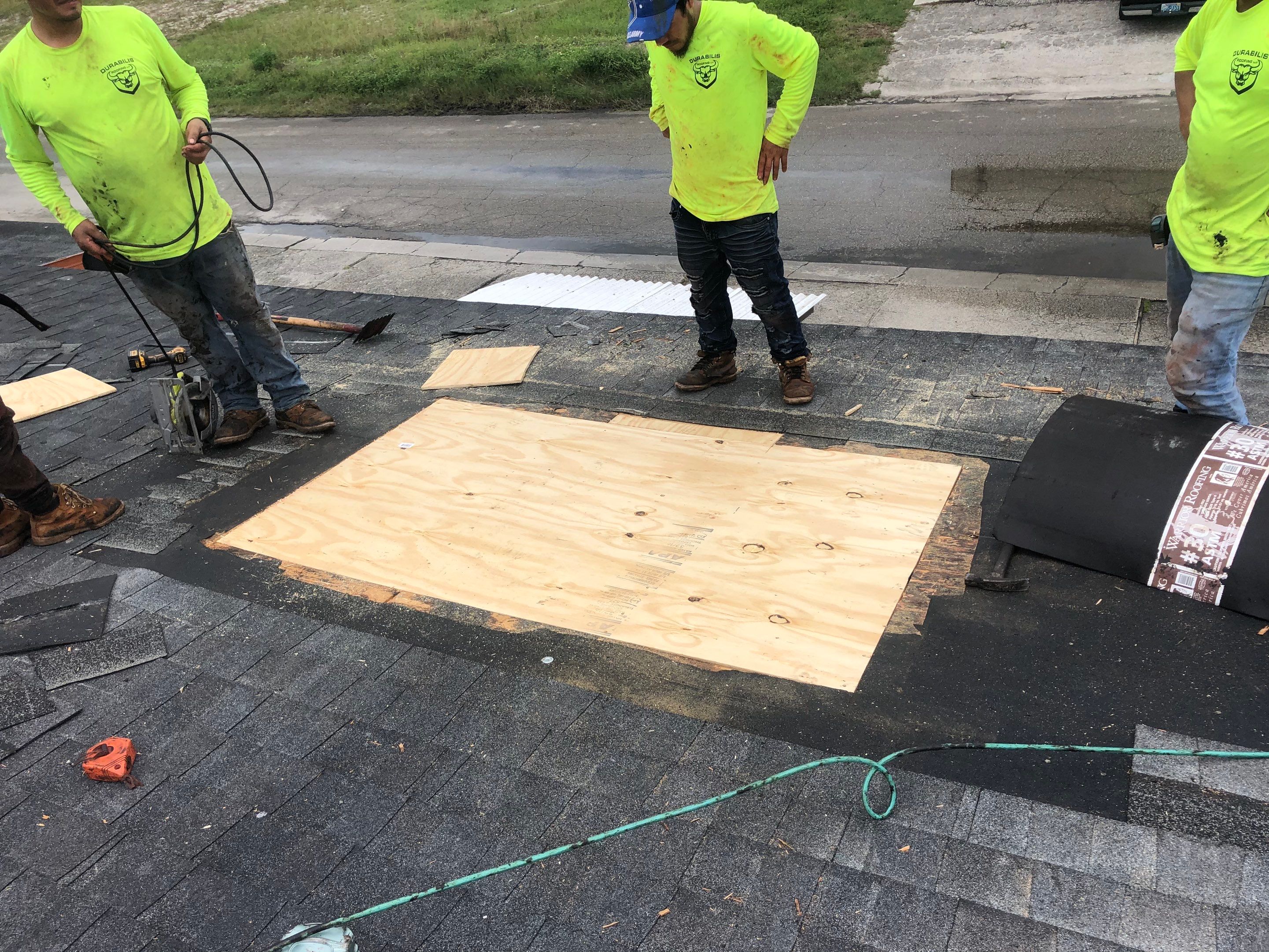 Shingle Repair by Durabilis Roofing INC