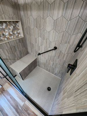 San Antonio Tub to Shower Conversion