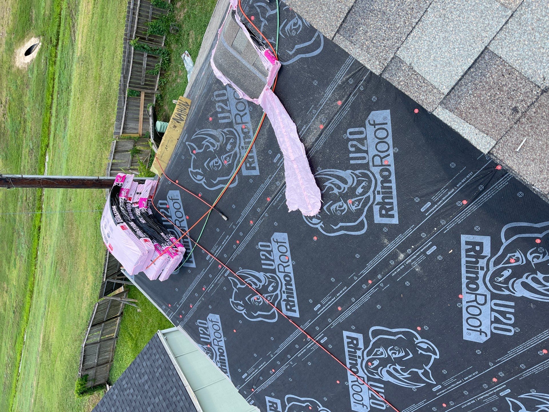 Residential Roofing Installation using Owen's Corning Duration (Lifetime) Shingles by Roof Repair Company