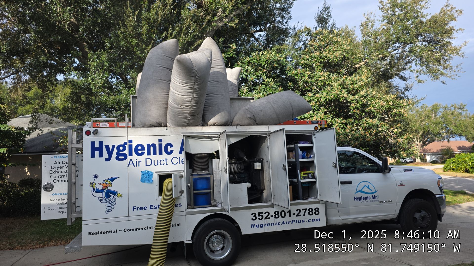 Air Duct Cleaning Dryer Vent Repair in Clermont by Hygienic Air, Inc