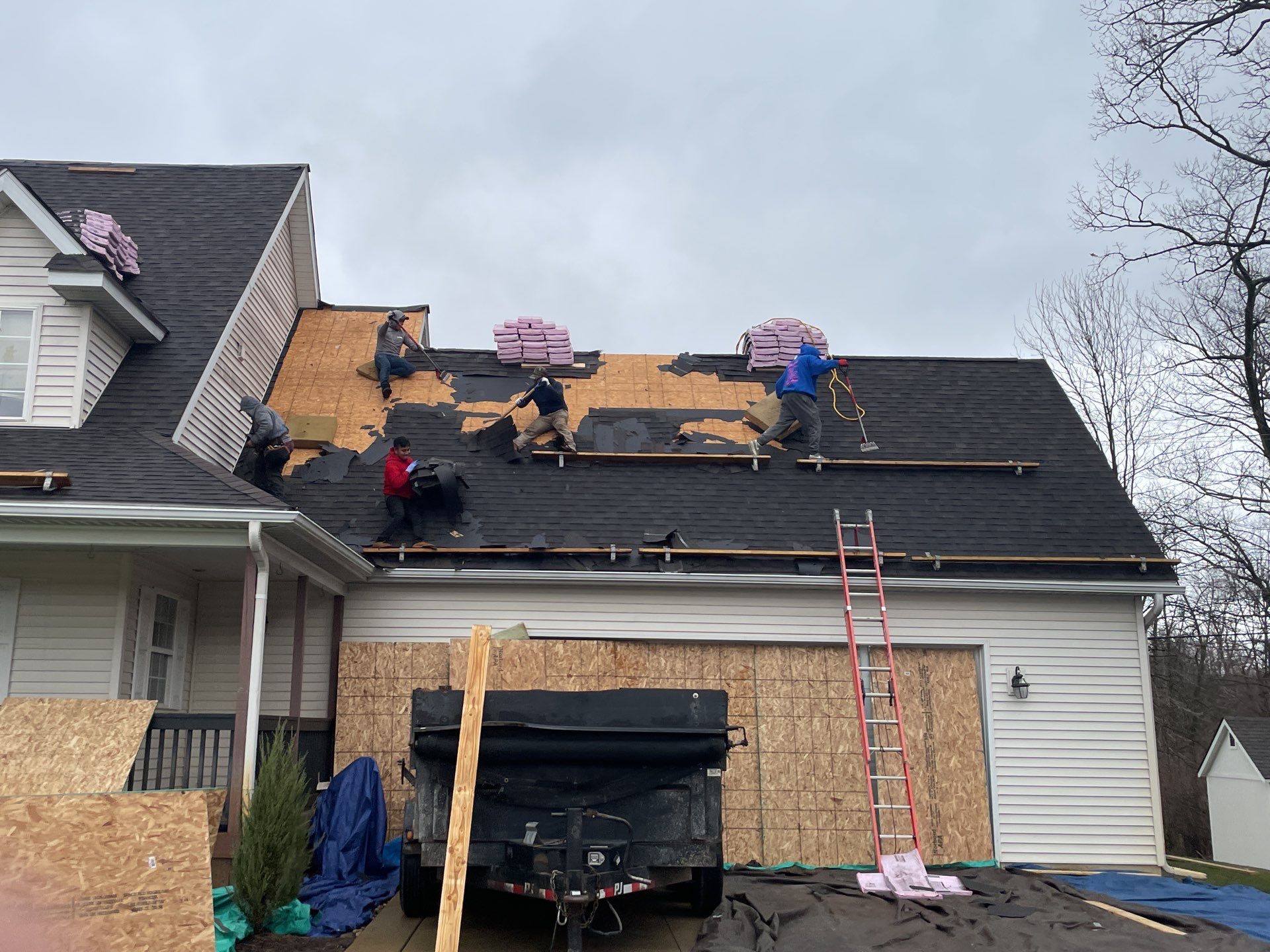 Roof Replacement using Owens Corning by 180 Contractors