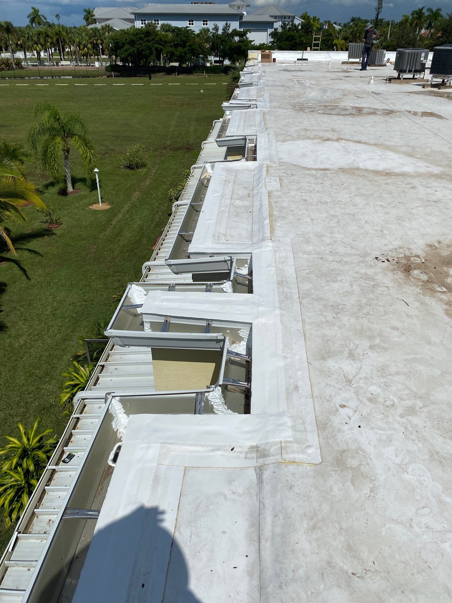 Downspout Installation in Punta Gorda FL  by Gutter Professors