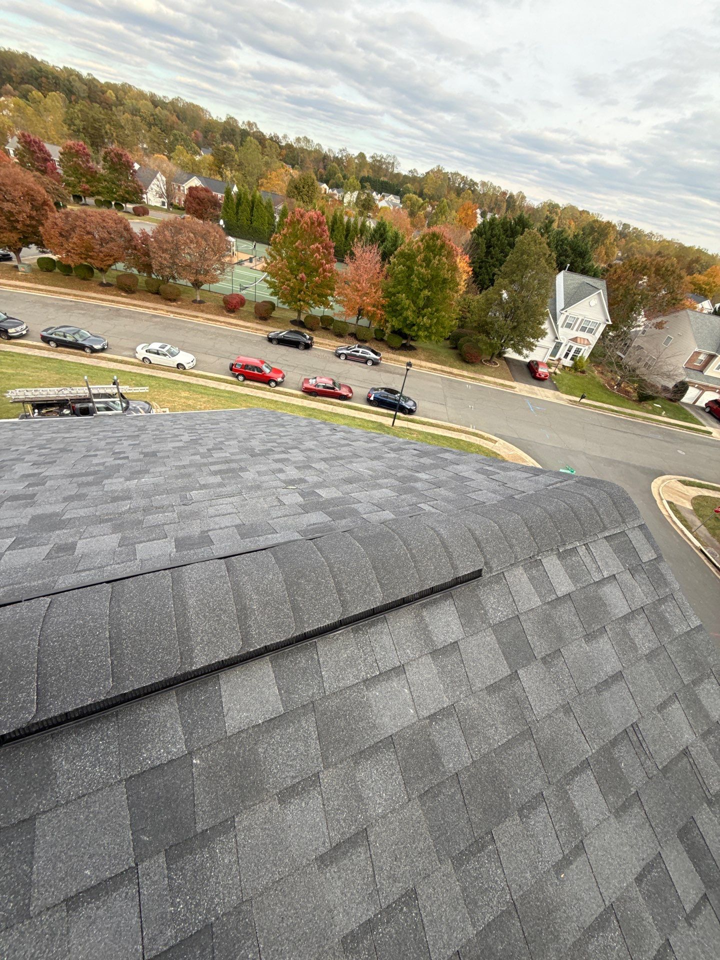Woodbridge:Residential Roof Replacement with CertainTeed Landmark PRO in Max Def Moire Black  by RM Banning, Inc.