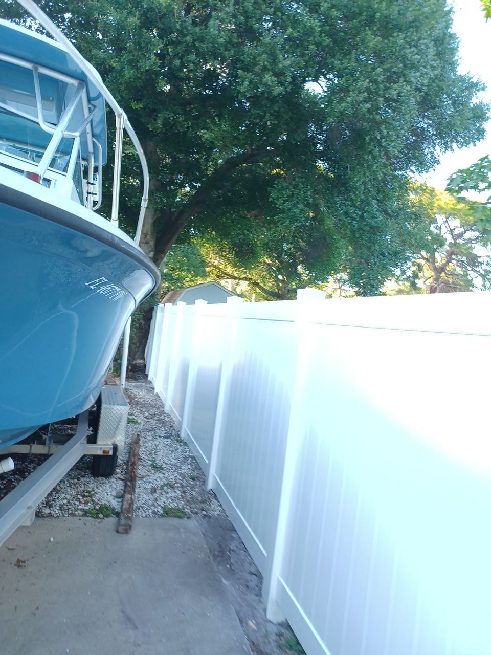 Bradenton, FL 6ft. Tall White Vinyl Privacy Fence  by Asap fence and gates, LLC
