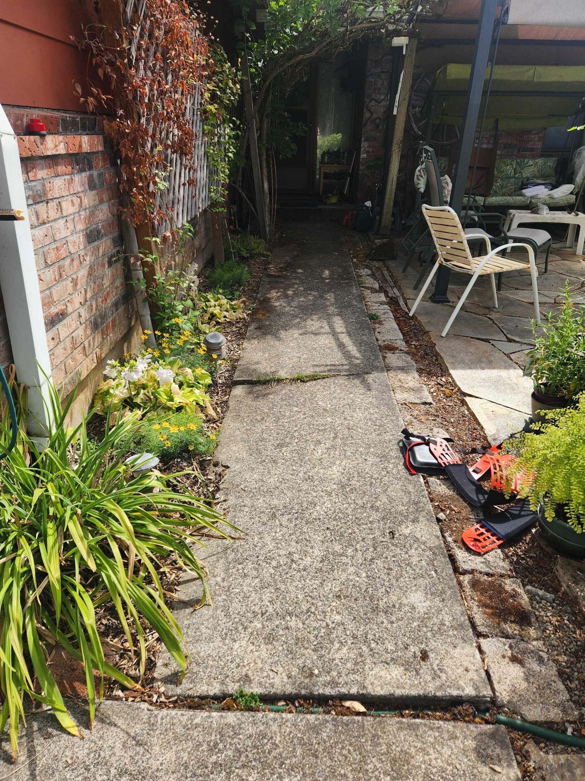 Oregon City Residential Concrete Walkway and Driveway Extension by American Made Construction 