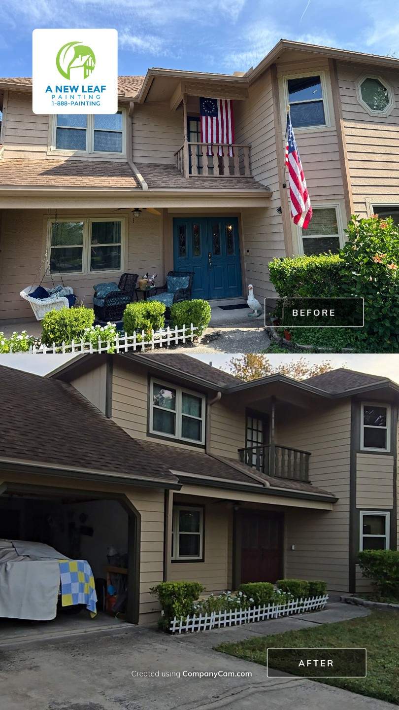 T1-11 Siding Wood Repairs and Exterior Painting in Jacksonville FL 32244 by A New Leaf Painting, LLC