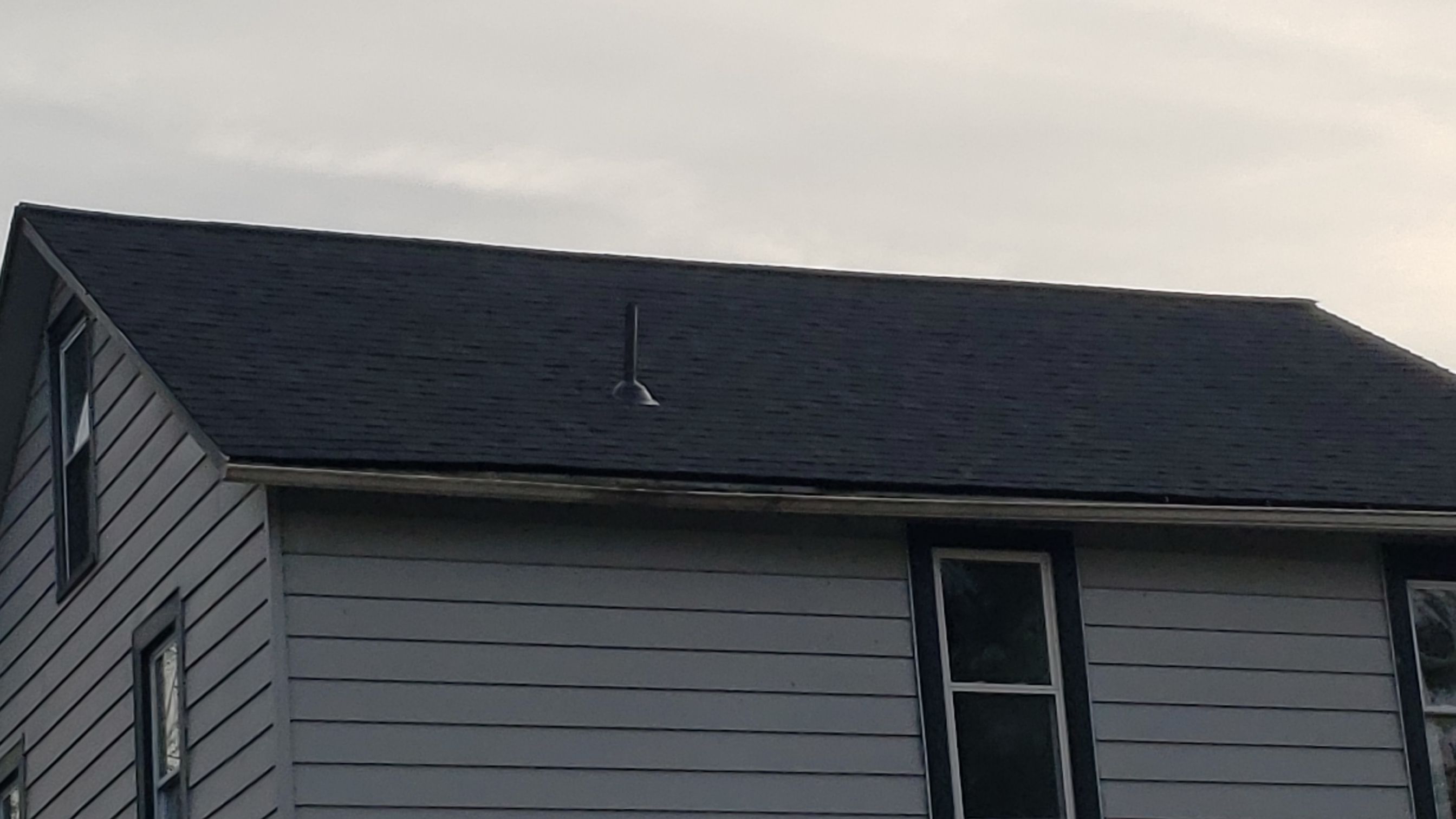ATLAS PINNACLE COLOR: PRISTINE SCOTCHGARD BLACK SHADOW DRIP EDGE: BLACK by Eagle Eye Roofing