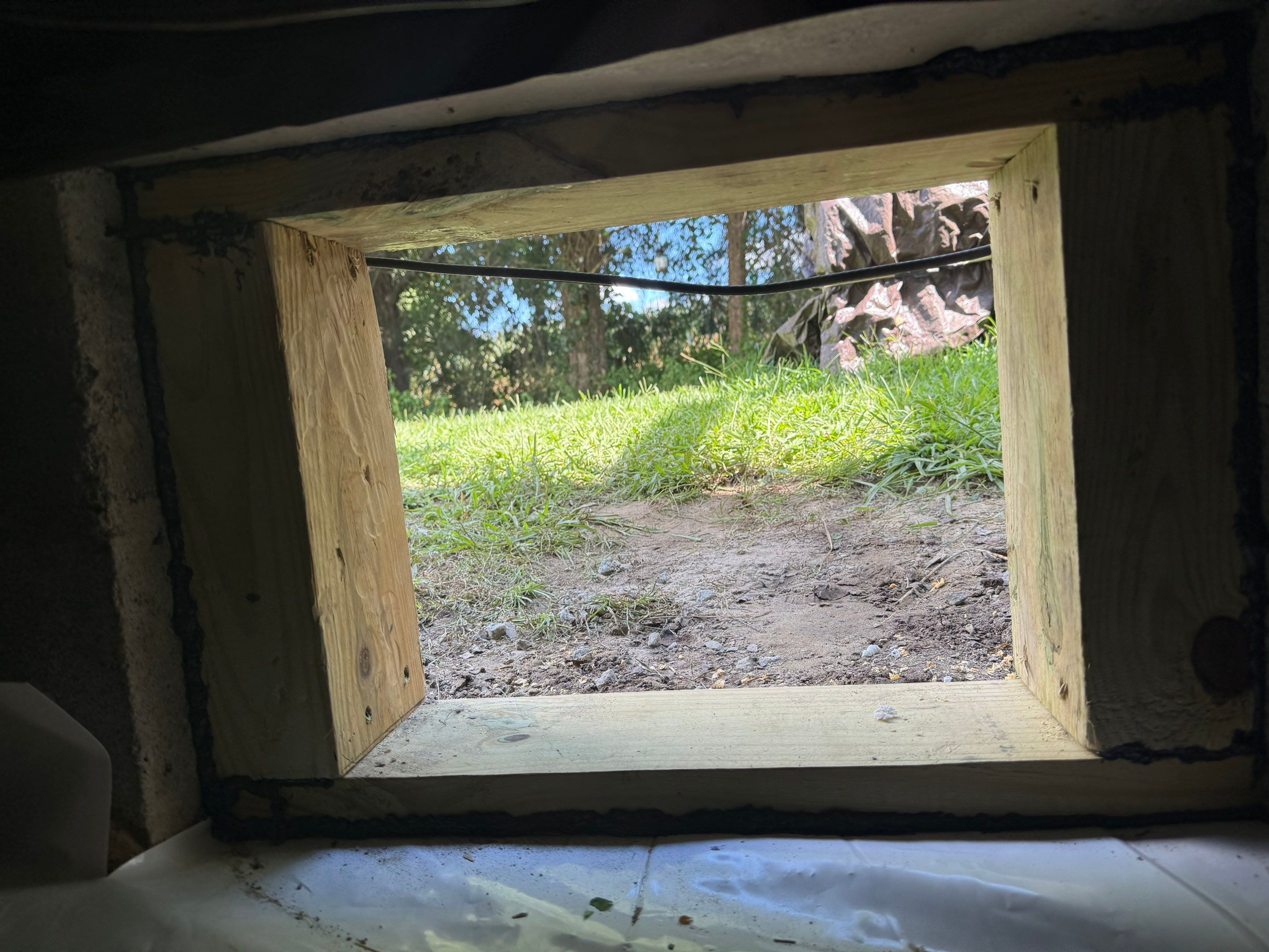 Project in Carrsville by Patriot Crawl Space Repairs