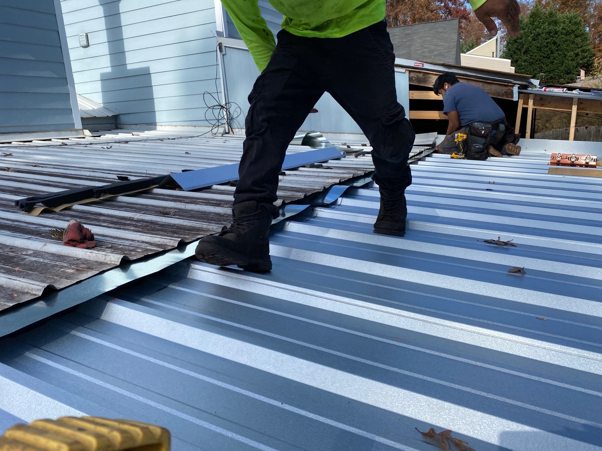 Metal Roofing Project in Marietta by Capital City Roofing