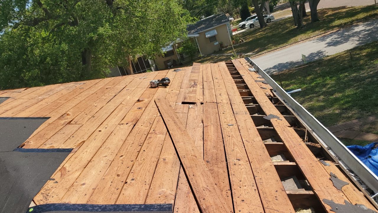 Project in St. Petersburg 33710 by Mitchell Roofing Company LLC 