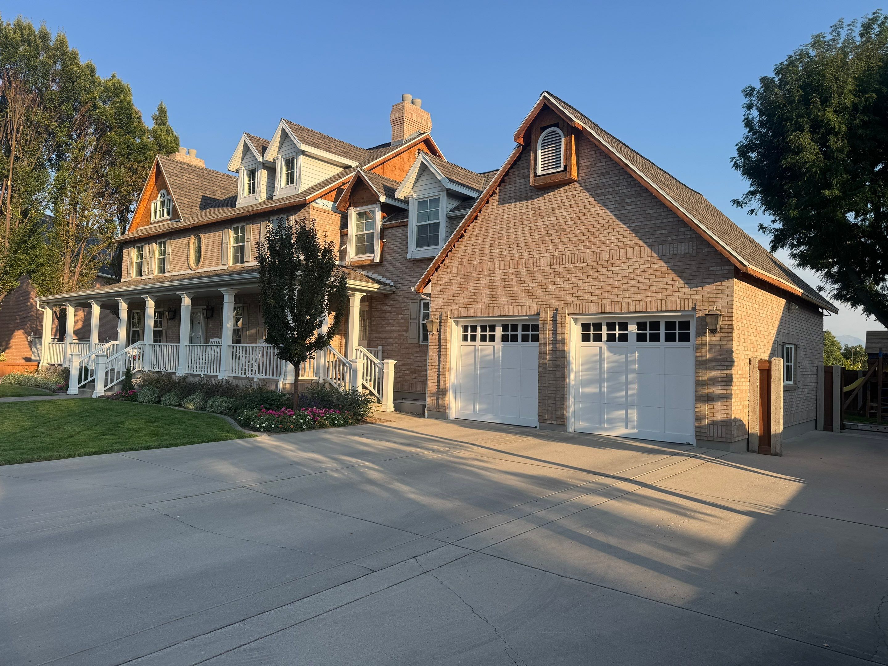 Orem | Custom Hardie Mixed Siding | Arctic White by Ideal Siding Utah