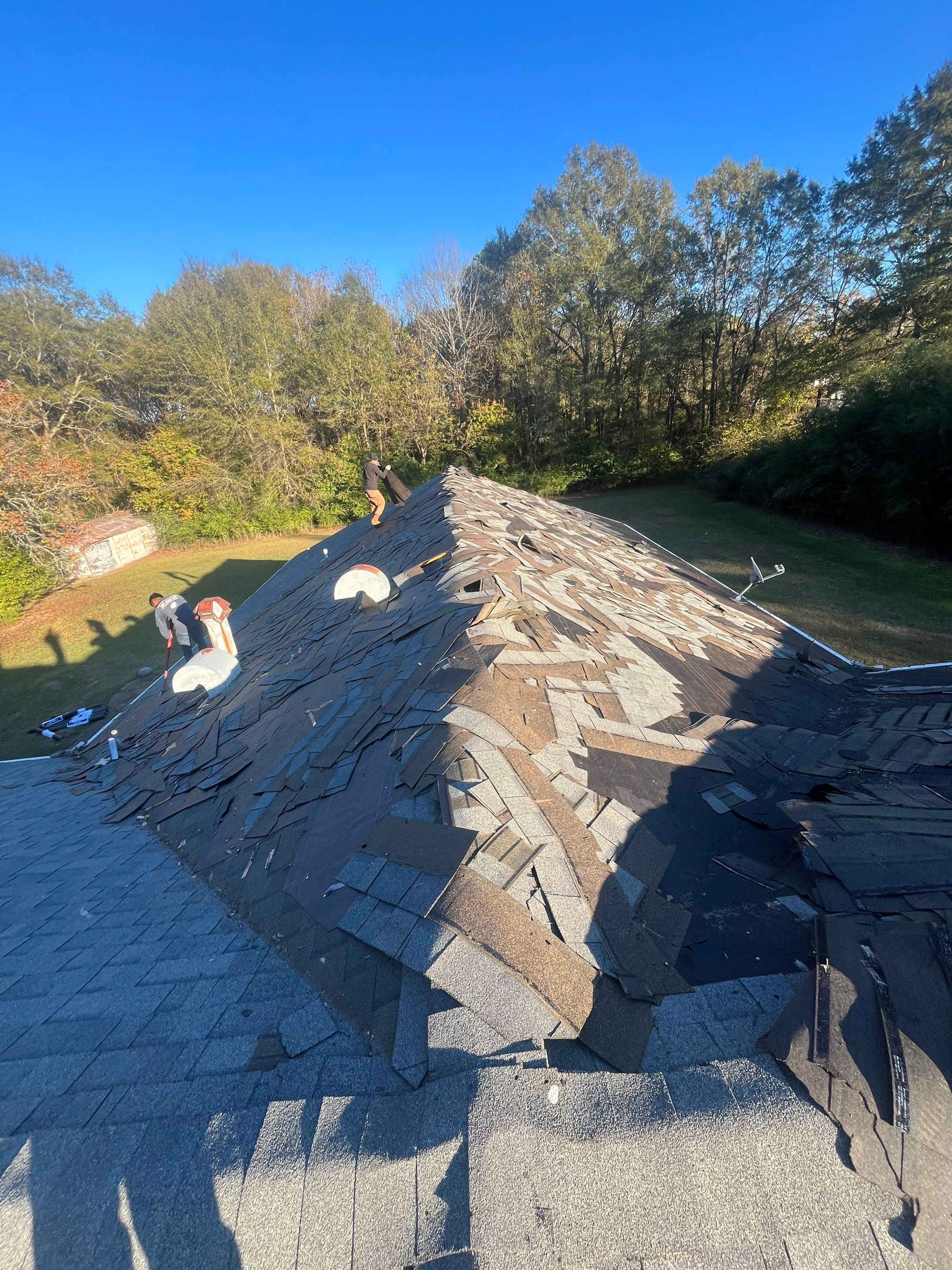 Residential Roofing Repair using Malarkey Vista: Weathered Wood by Hostetler Roofing