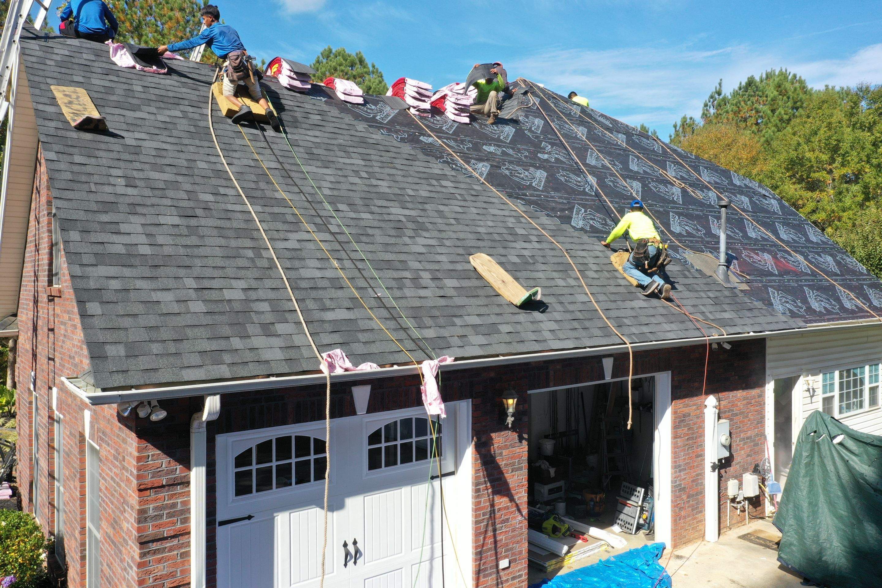Residential Roof Replacement with Architectural Shingles in York, South Carolina by Merritt Roofing LLC