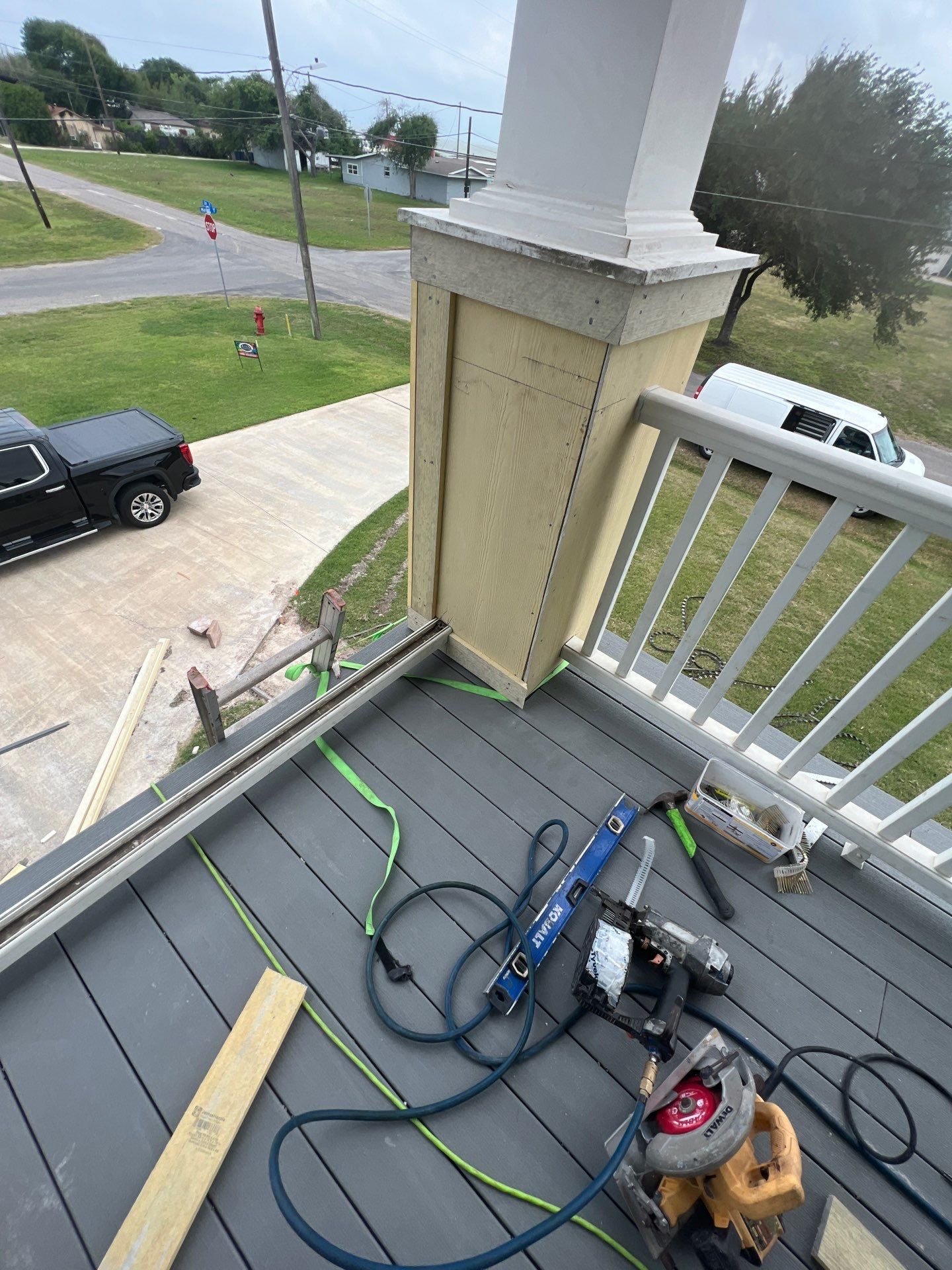 Portland Shore Porch Build by Bayfront Roofing and Construction