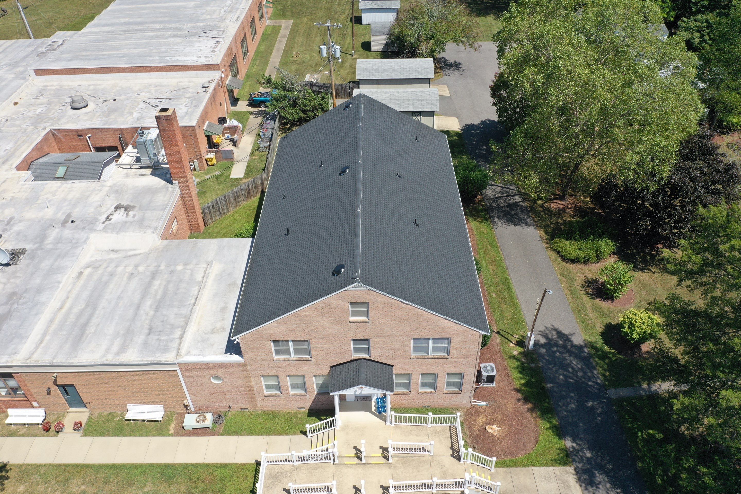 Roof Installation using Flat Roof Coating by ExteriorPros