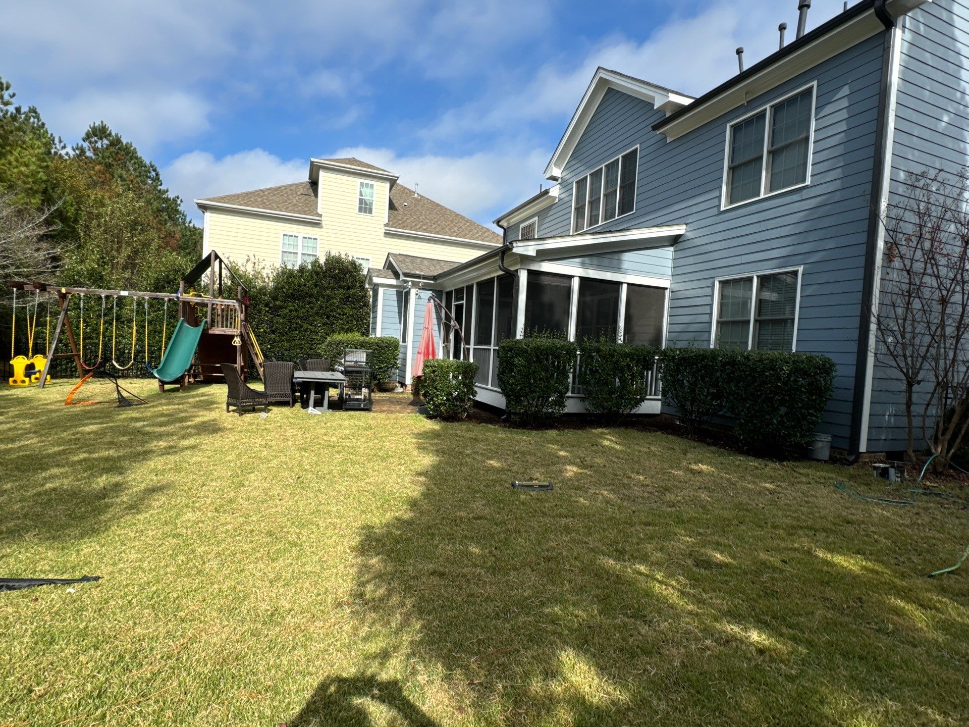 Exterior Painting Cary NC (Victoria B.) by GonzalezPainters & Contractors Inc 
